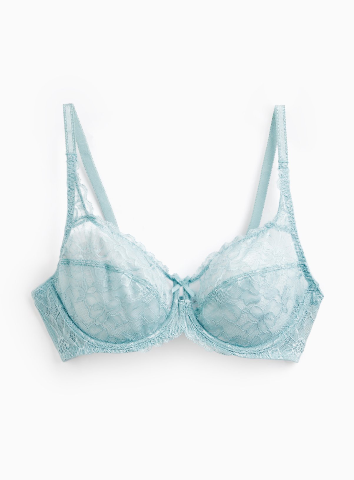 Green Fleur Lace Full Cup Bra