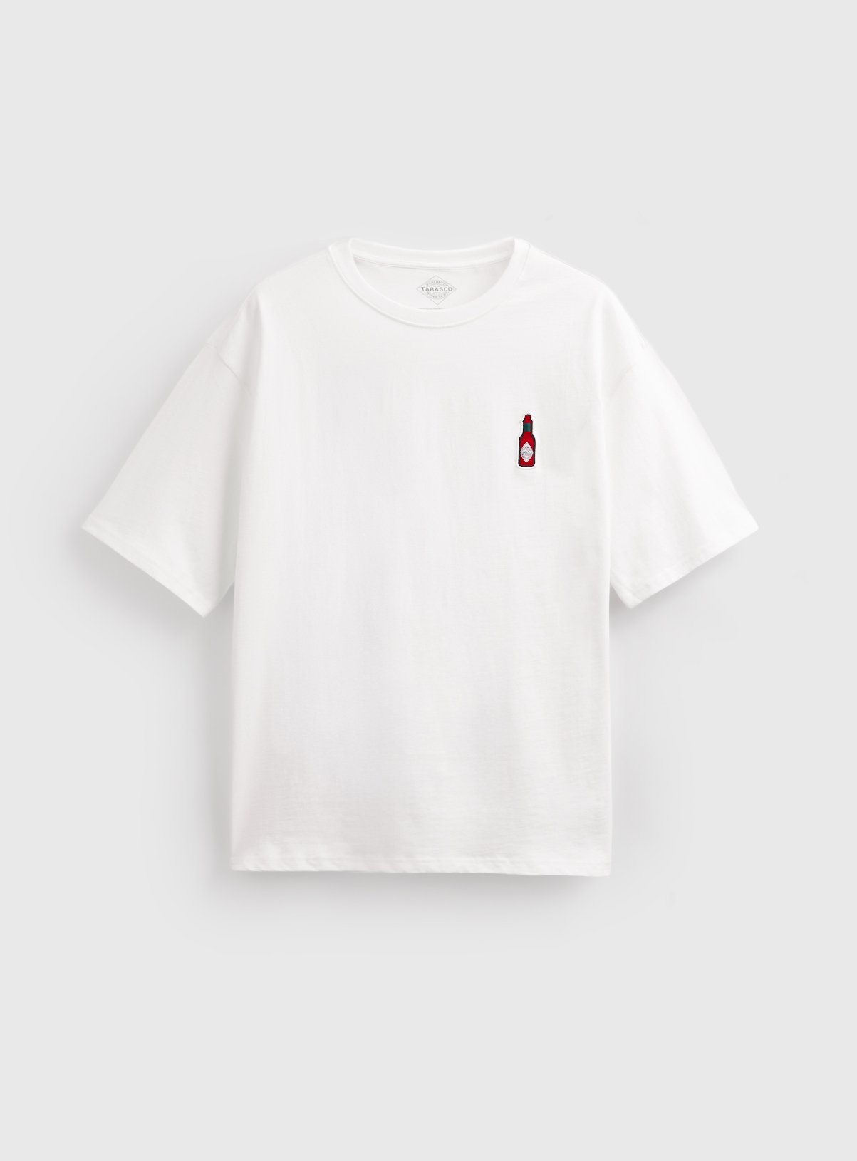White Tabasco Graphic T-Shirt 