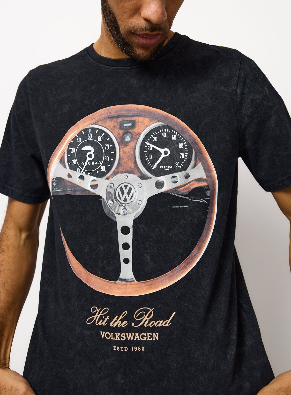 Black Volkswagen Graphic T-Shirt XXXL