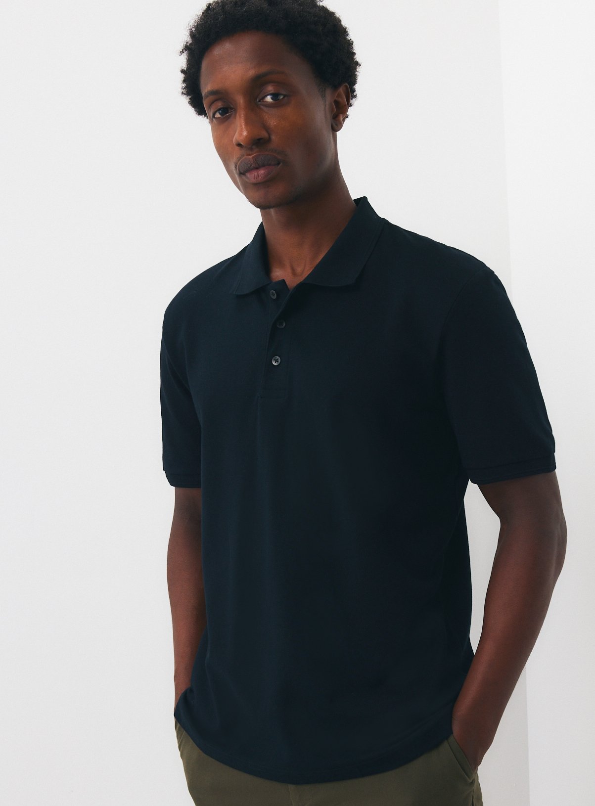 2 Pack Piqué Polo Shirts 
