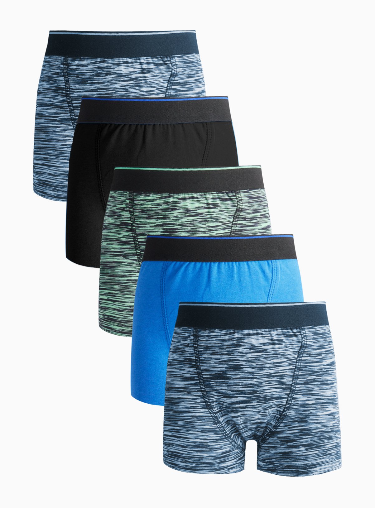 Space Dye Trunks 5 Pack 7-8 years