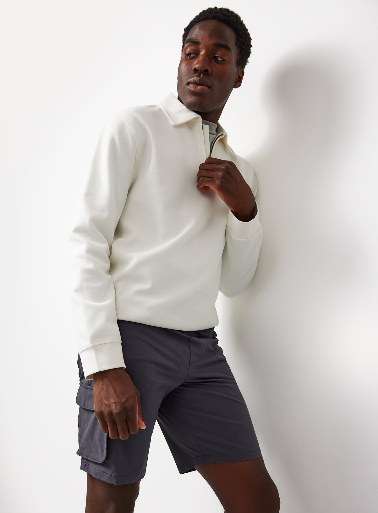 Charcoal Ripstop Cargo Shorts XXXXL