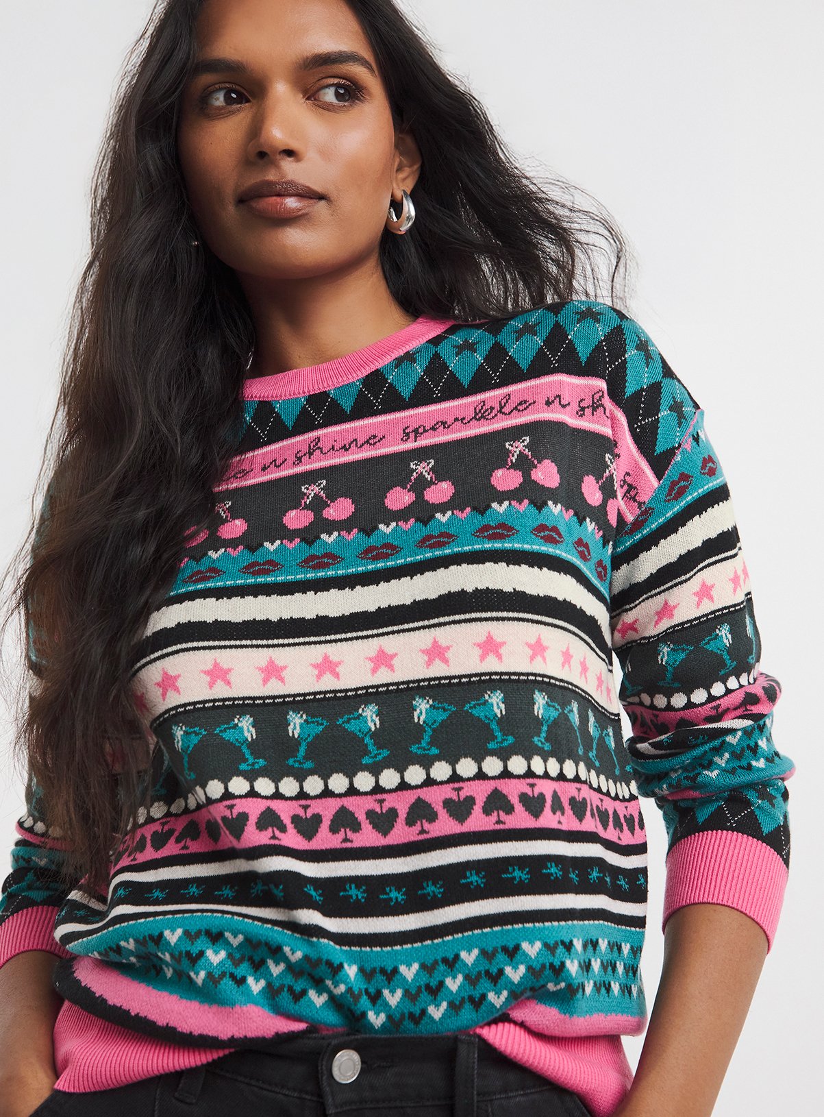 SIMPLY BE Fairisle Jumper