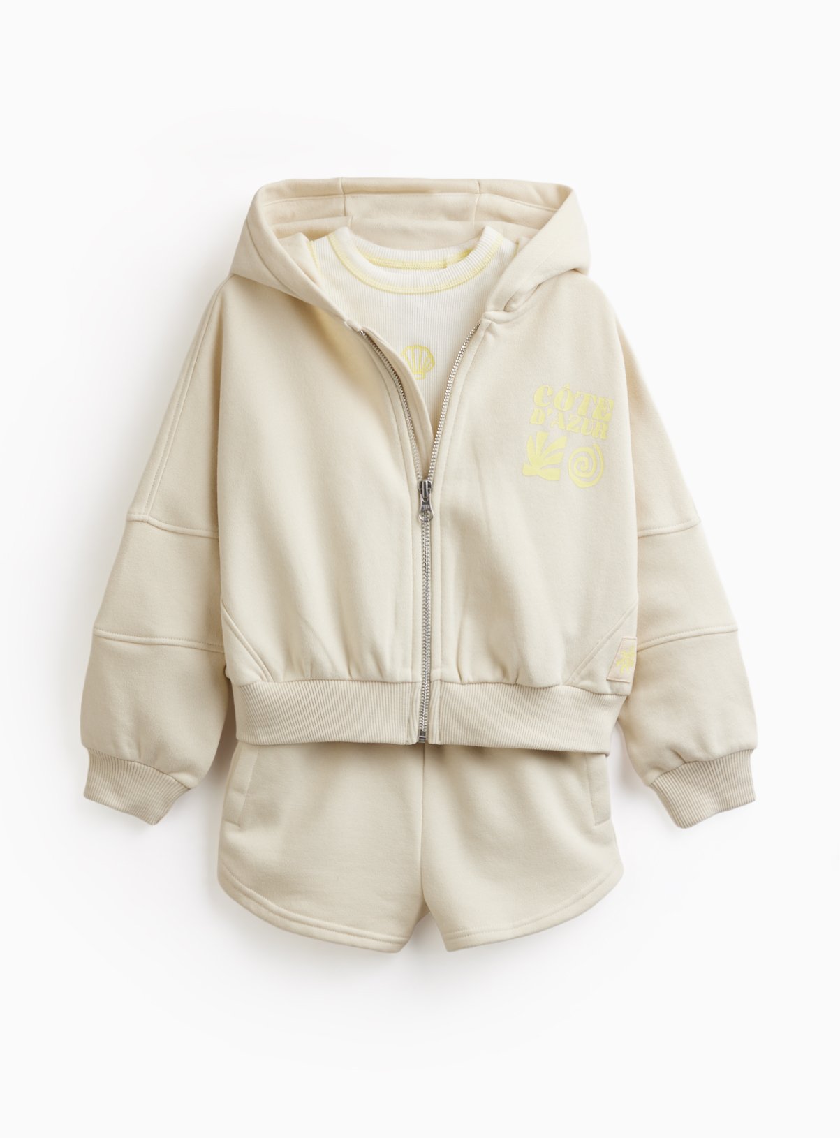 Cream 3 Piece Sweat Set 12 years