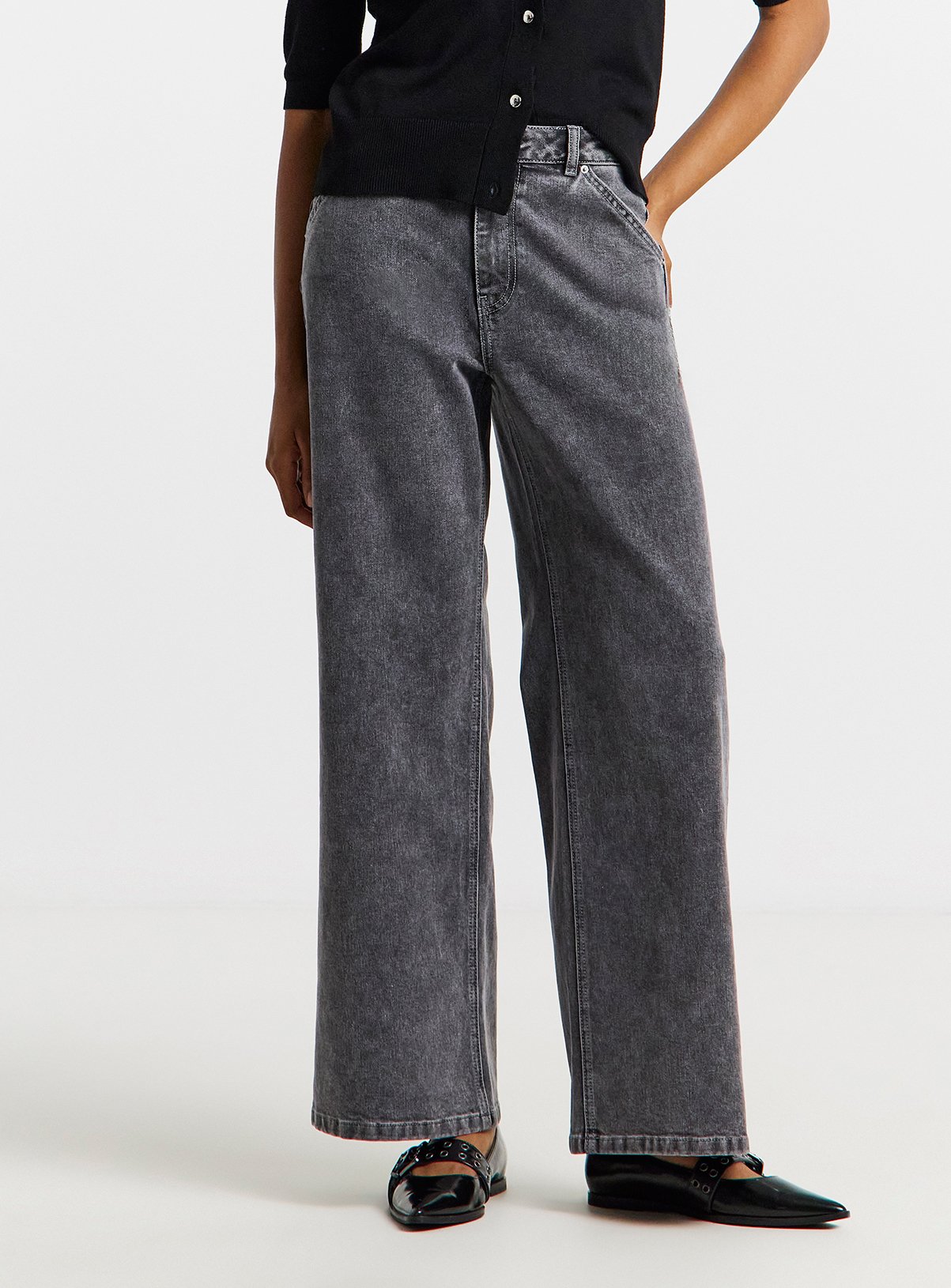 SIMPLY BE Wide Leg Jeans 