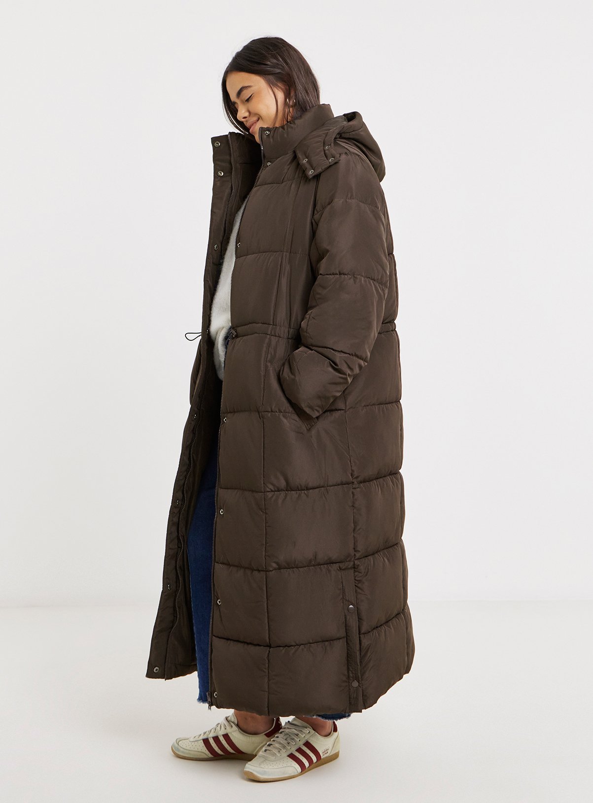SIMPLY BE Padded Maxi Duvet Coat 