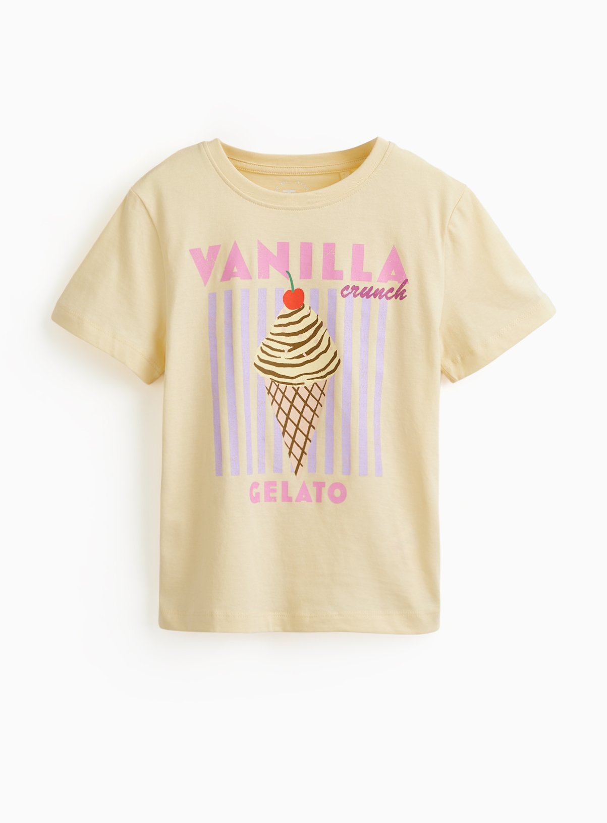 Cream Gelato Graphic T-Shirt