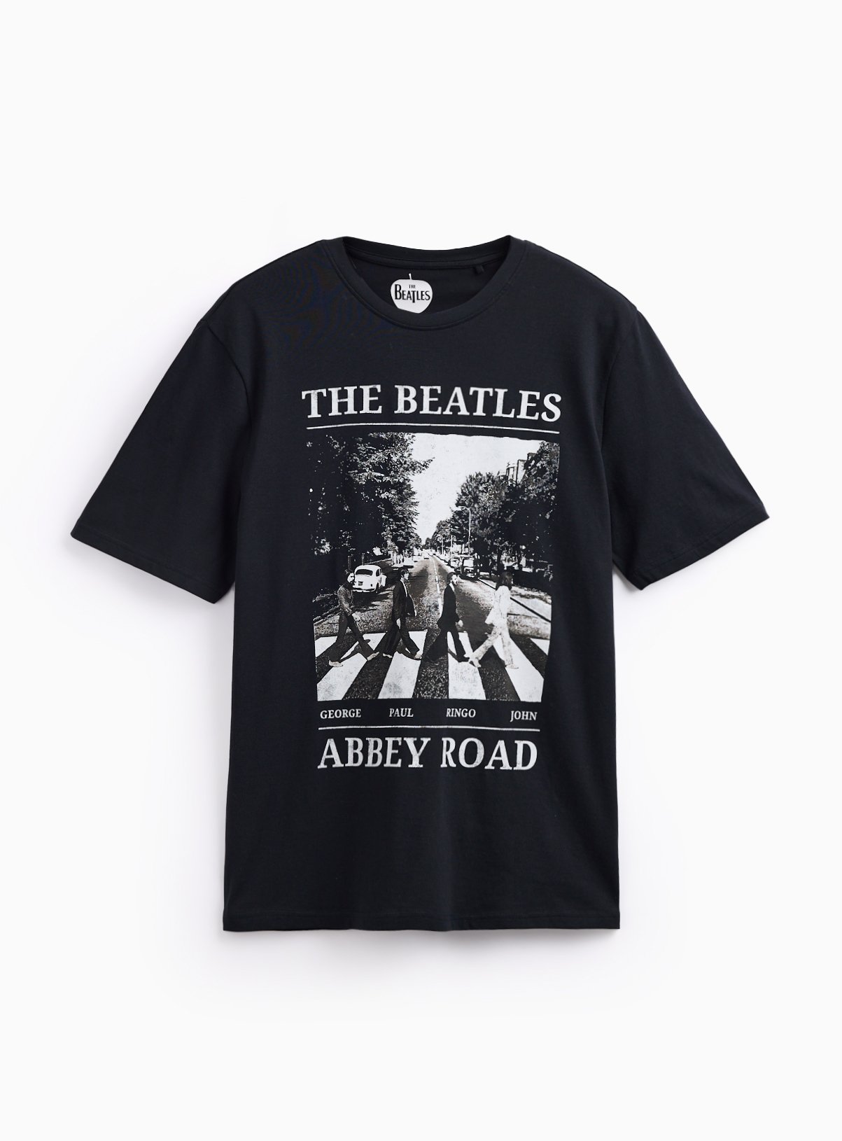 Black The Beatles Abbey Road Graphic T-Shirt XXXL