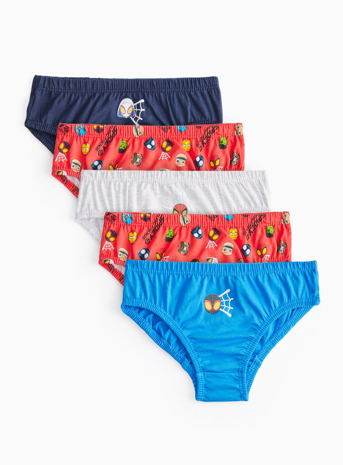 Spider-Man Print Briefs 5 Pack