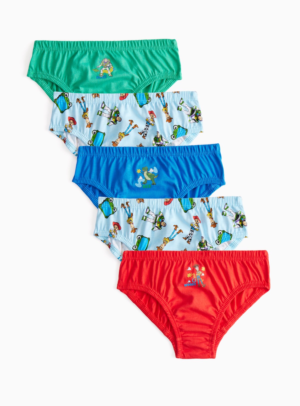Toy Story Print Briefs 5 Pack 