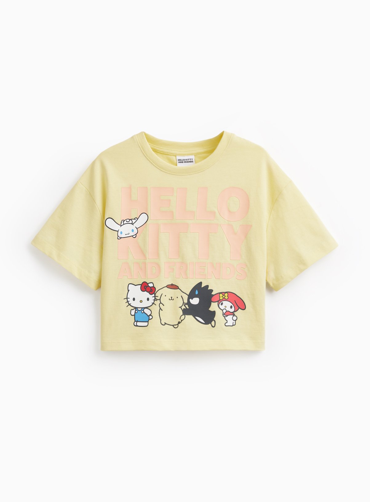 Yellow Hello Kitty Graphic T-Shirt 9 years