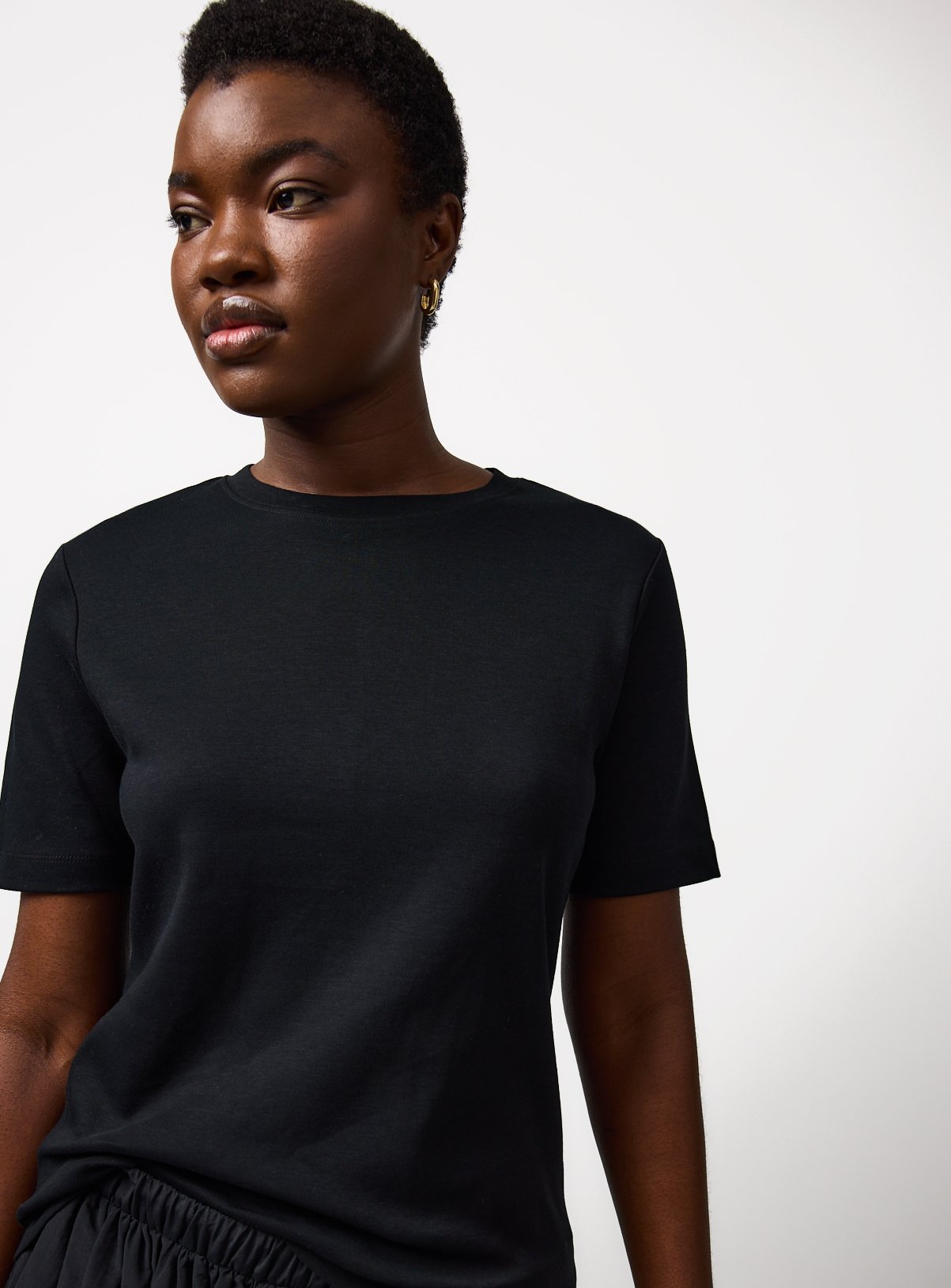 Black Pure Cotton Ultimate T-Shirt 6