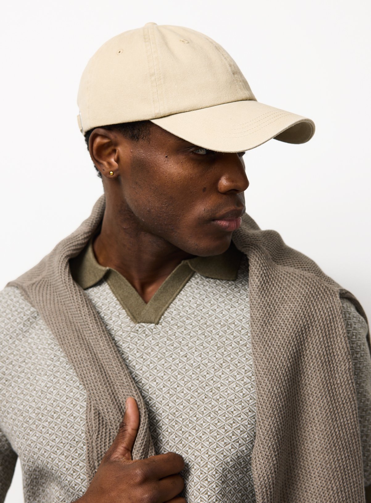 The Beige Baseball Cap One Size