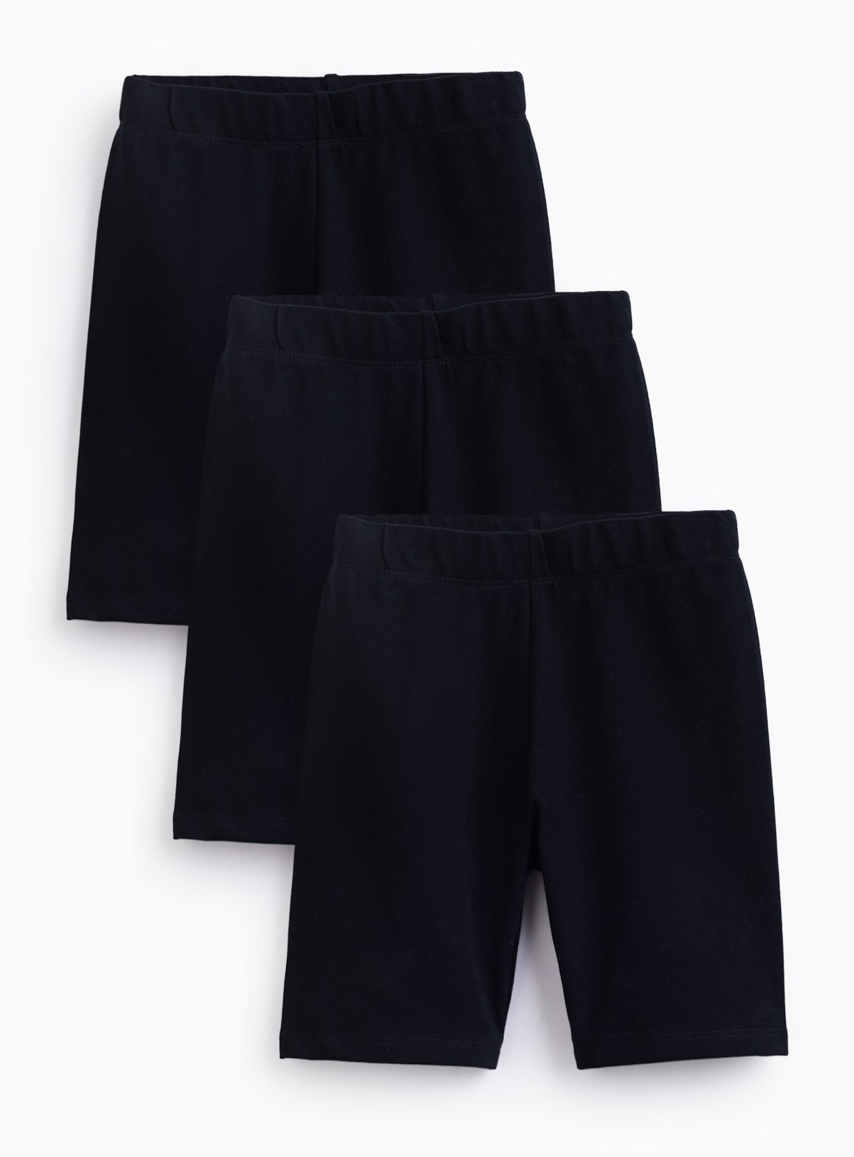Black Cycling Shorts 3 Pack 14 years