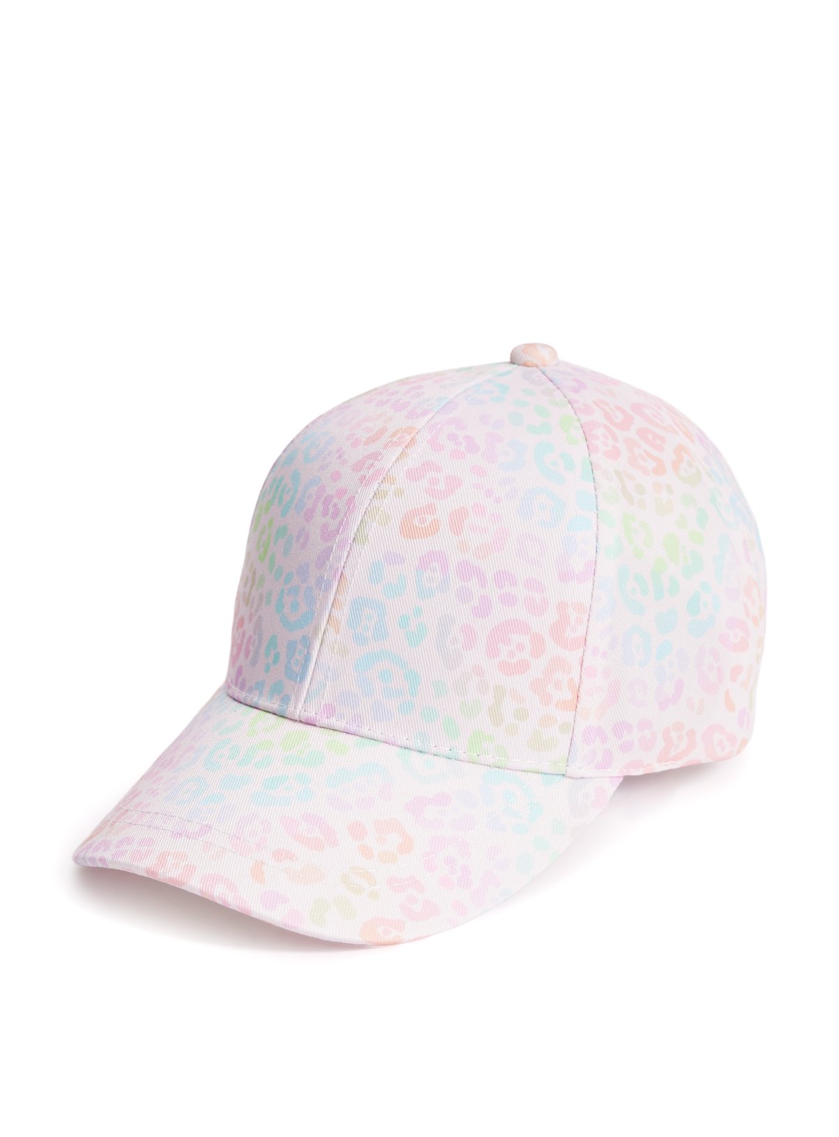 Pink Animal Print Baseball Cap