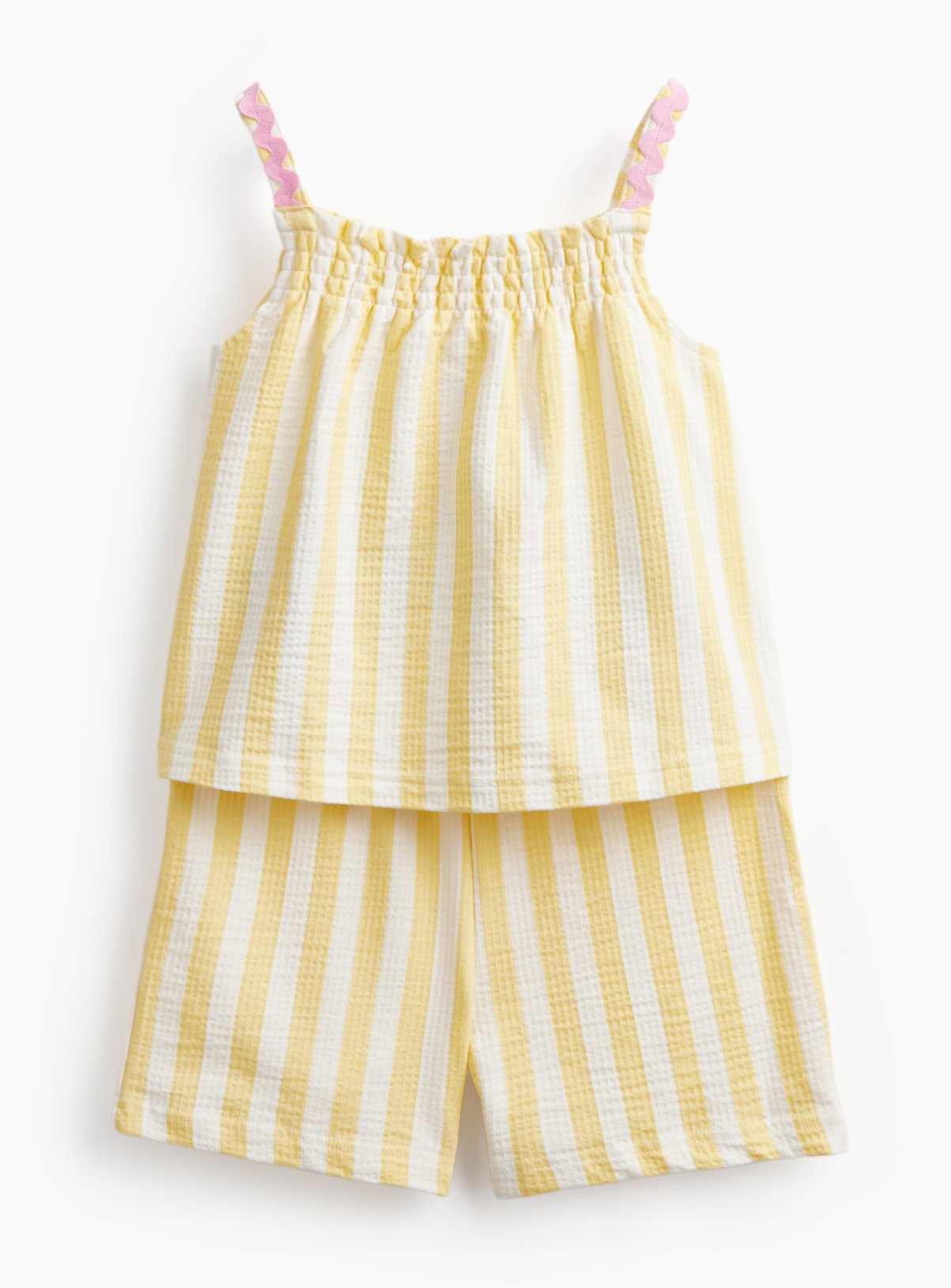 Yellow Stripe Cami Pyjamas