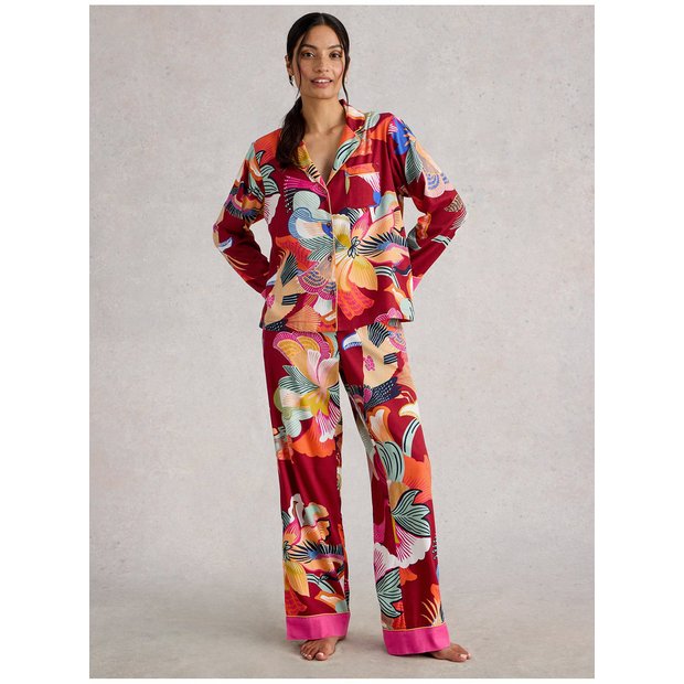 Buy WHITE STUFF Nina Organic Pyjama Shirt S | Pyjamas | Tu