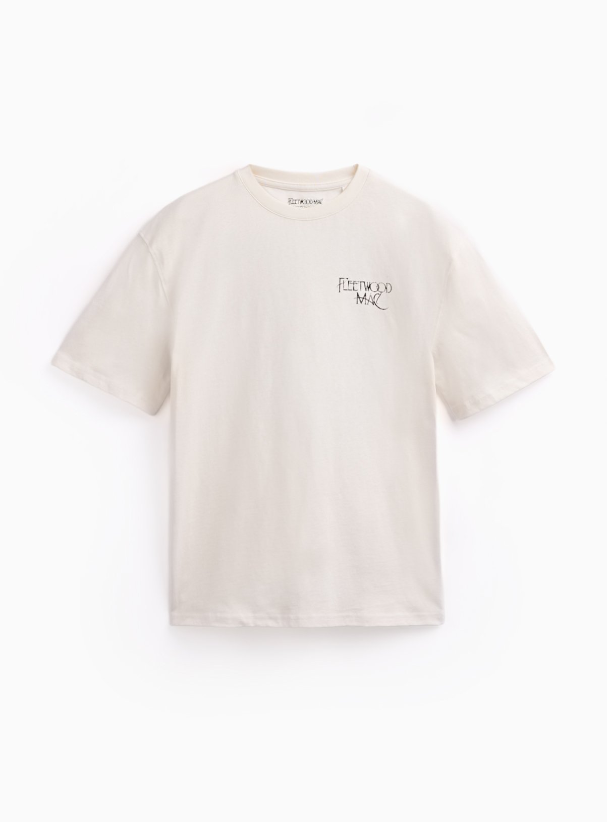 White Fleetwood Mac Graphic Relaxed Fit T-Shirt XXXL