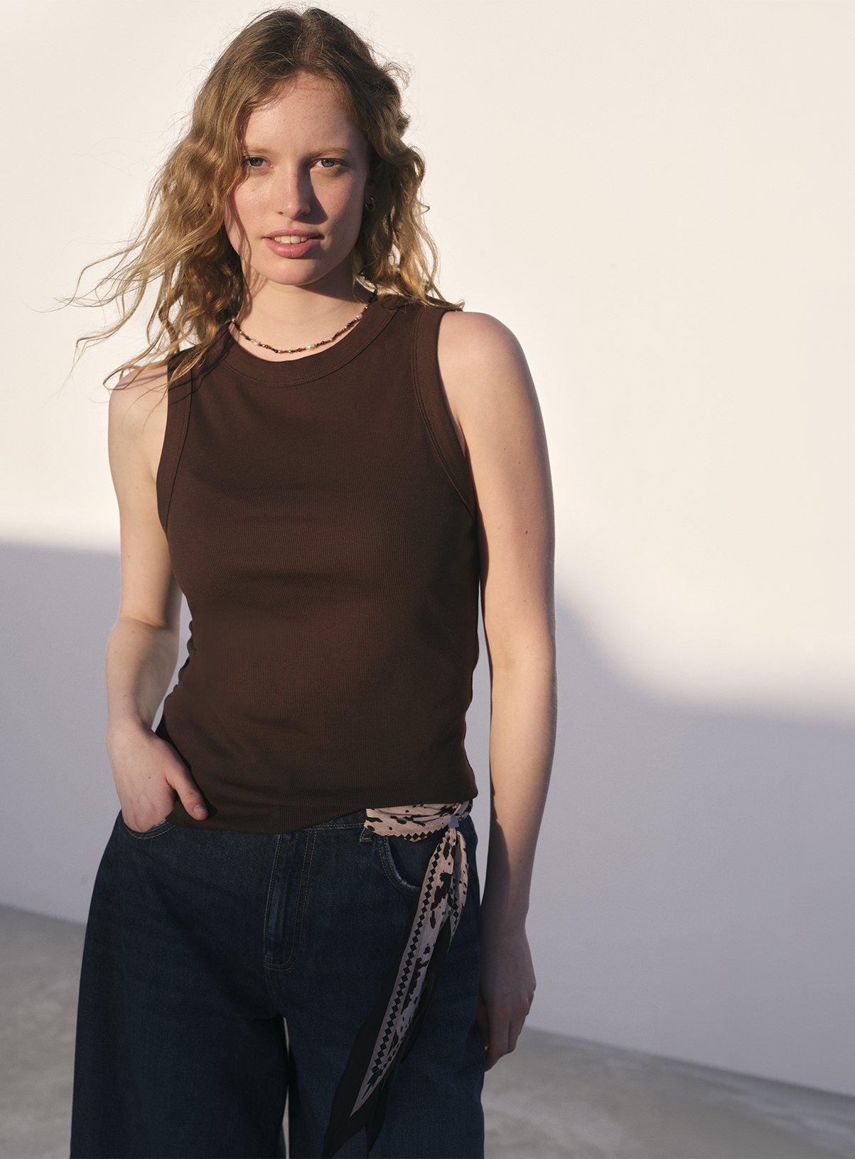 Classic Ribbed Vest 