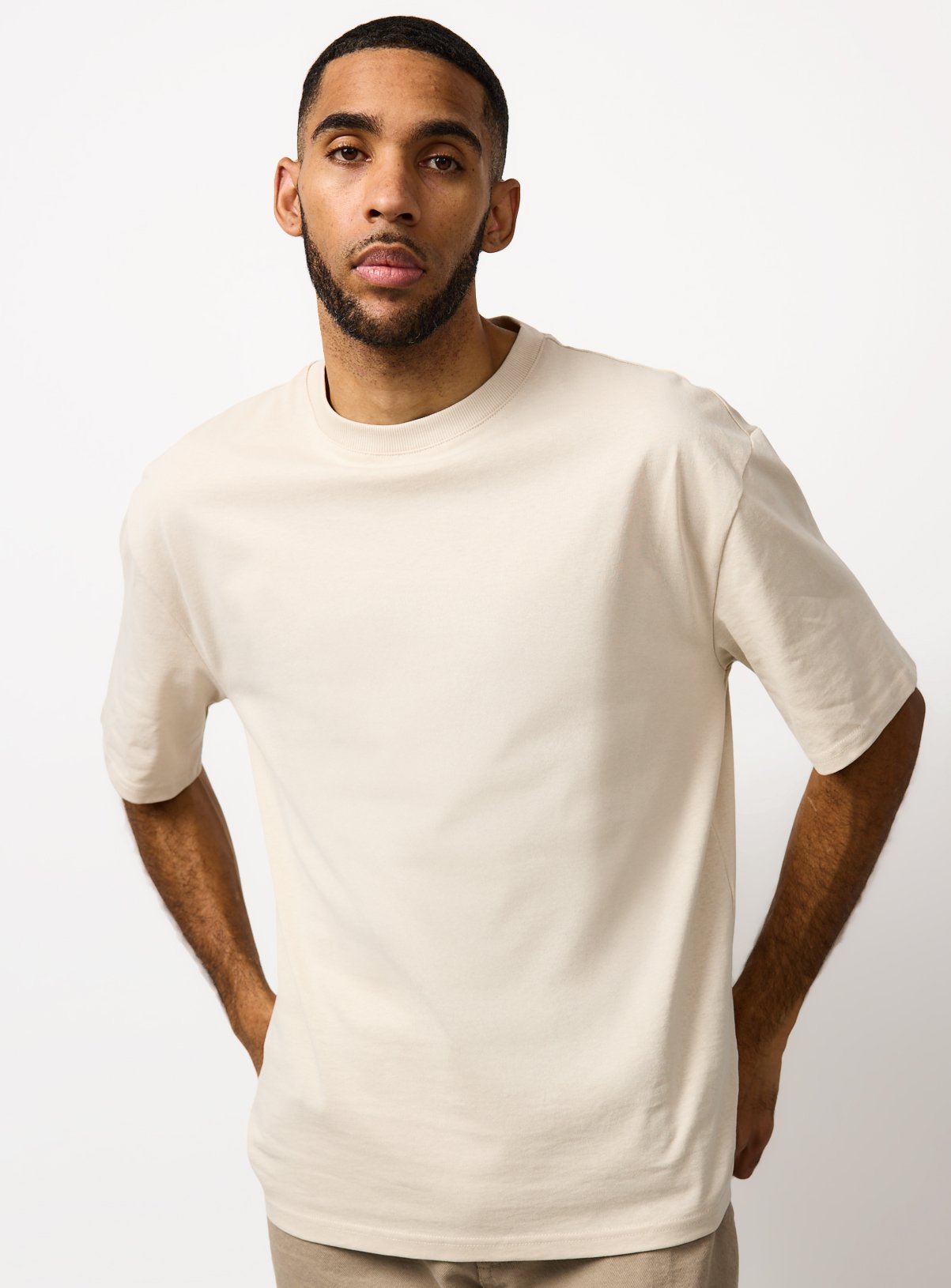 Stone Relaxed Fit Dry Handle T-Shirt XXL