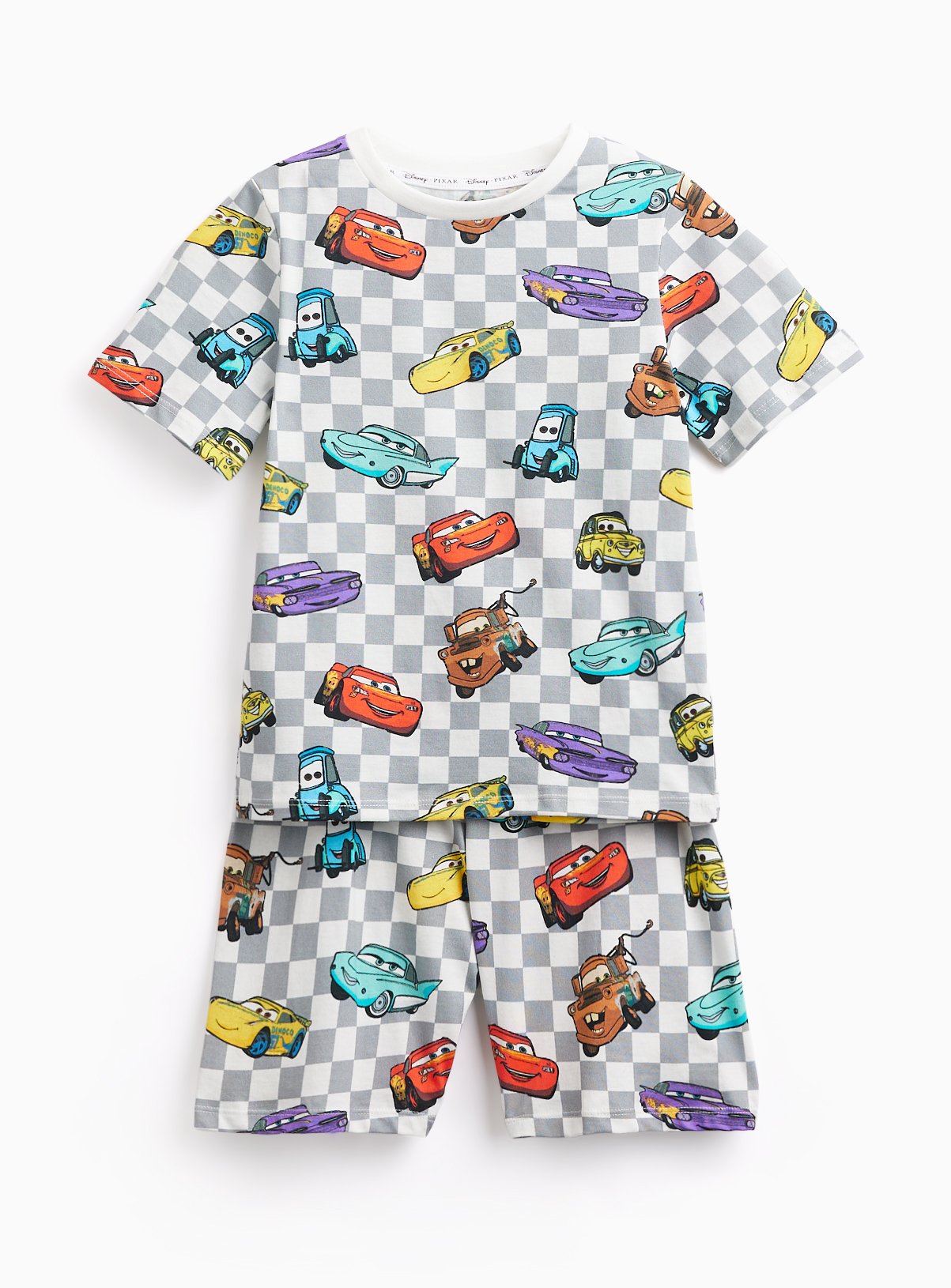 Disney Cars Print Shortie Pyjamas 