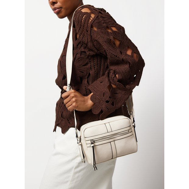 Buy Stone Zip Front Boxy Camera Bag One Size | Handbags | Argos