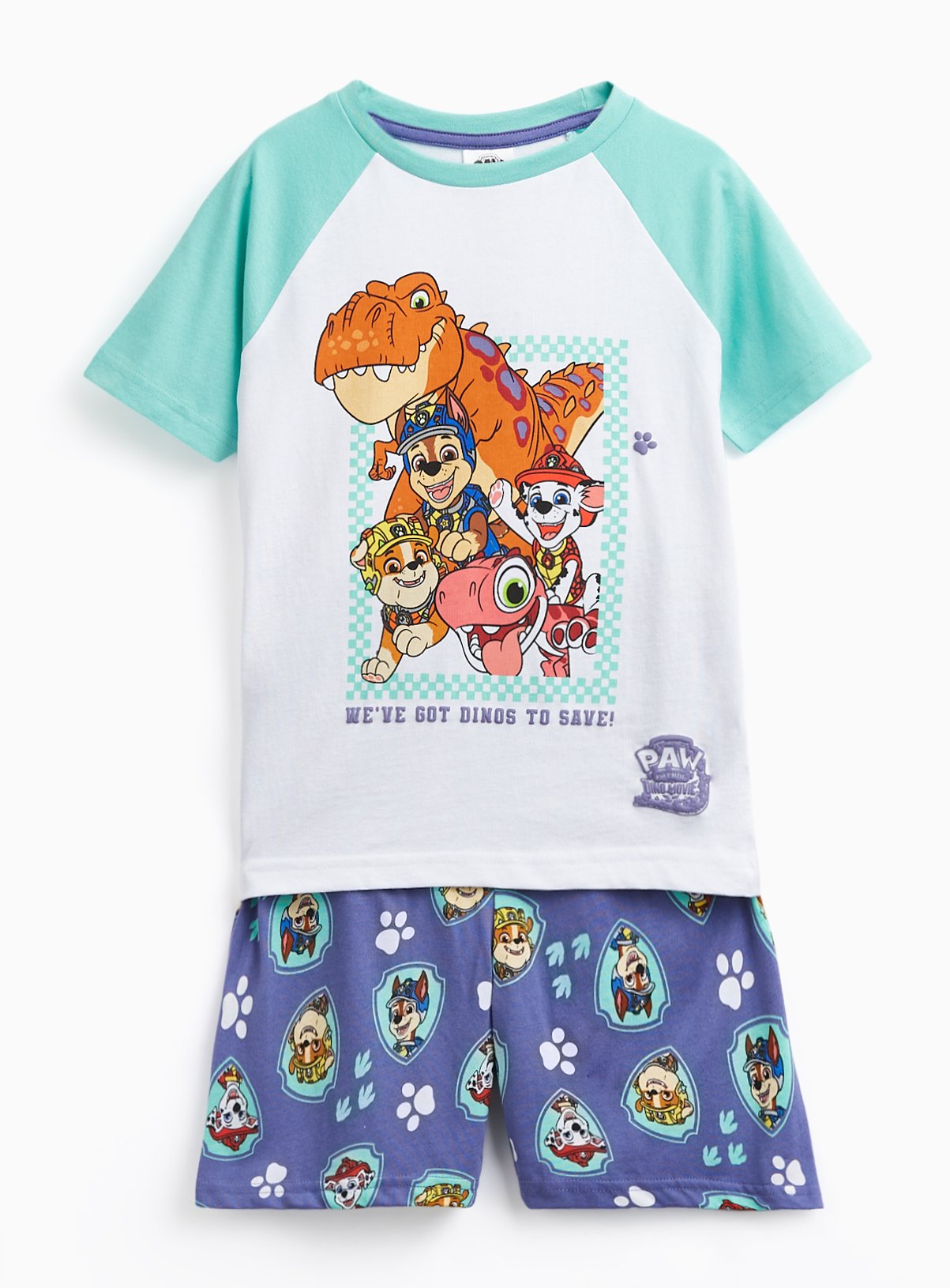 Paw Patrol Print Shortie Pyjamas 