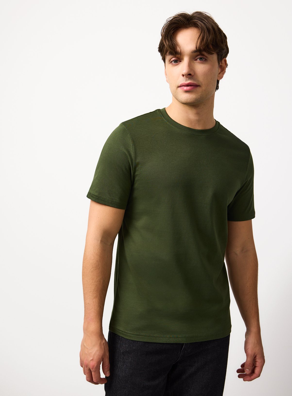 The Pure Cotton Tee - Khaki XXXXL