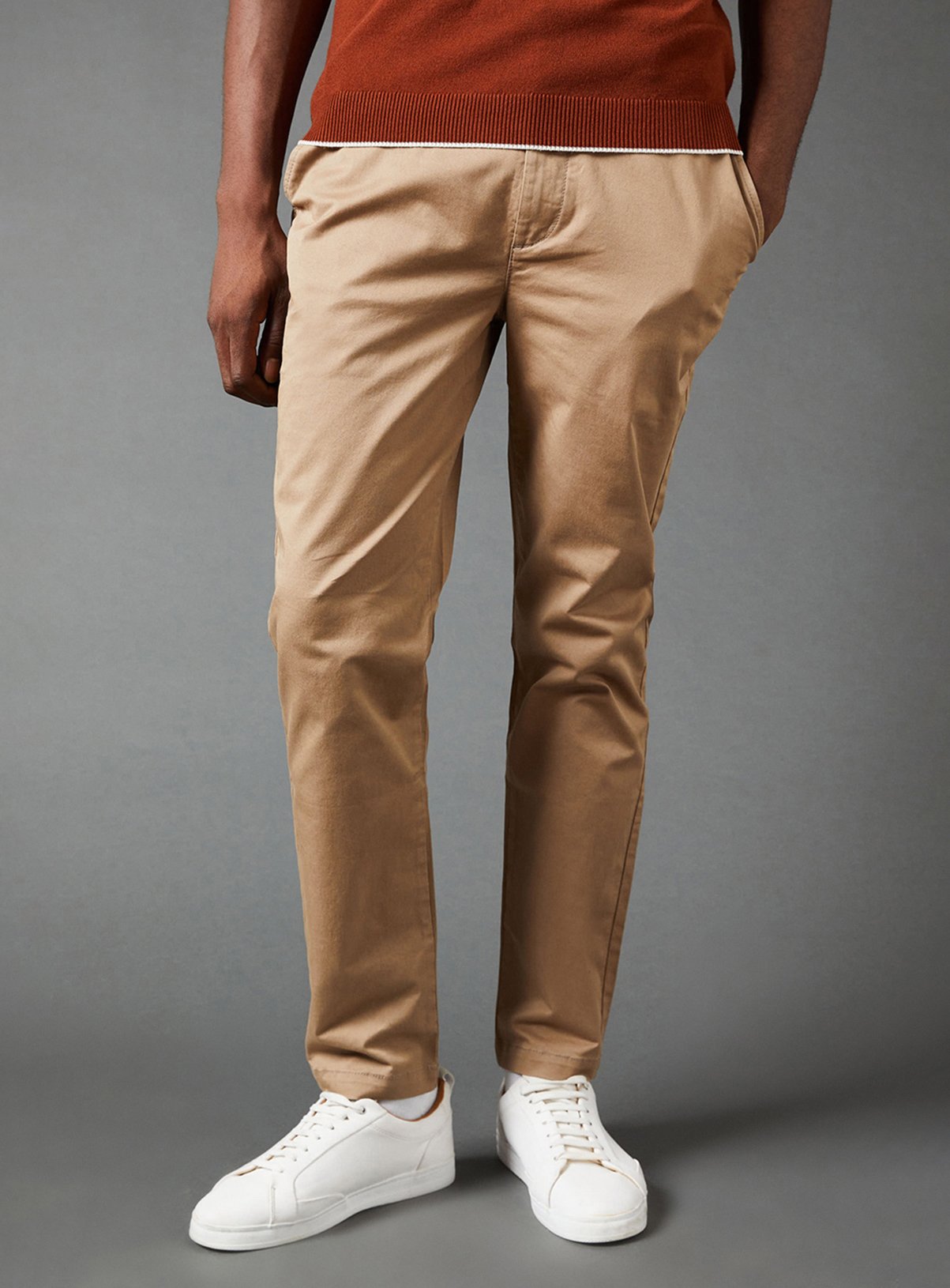 BURTON Slim Fit Chino Trousers 36S