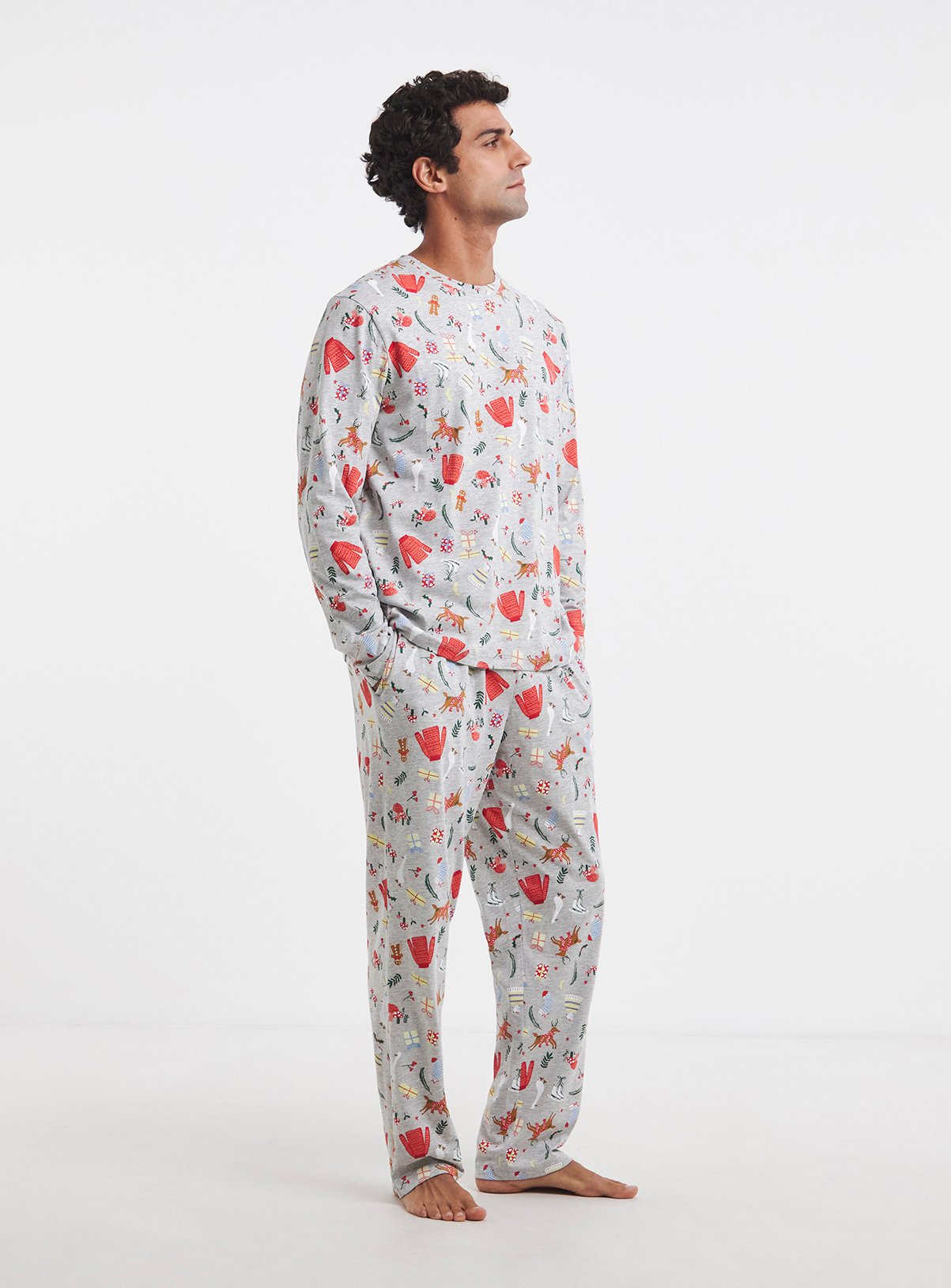 SIMPLY BE Family Matching Pyjama Set Mens 