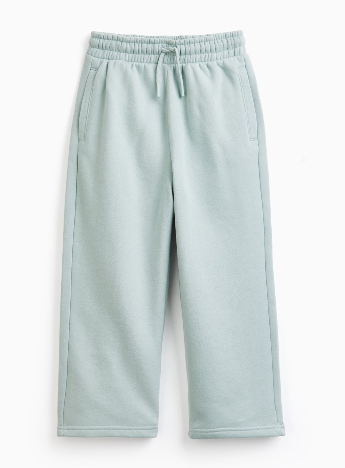 Light Blue Wide Leg Joggers 