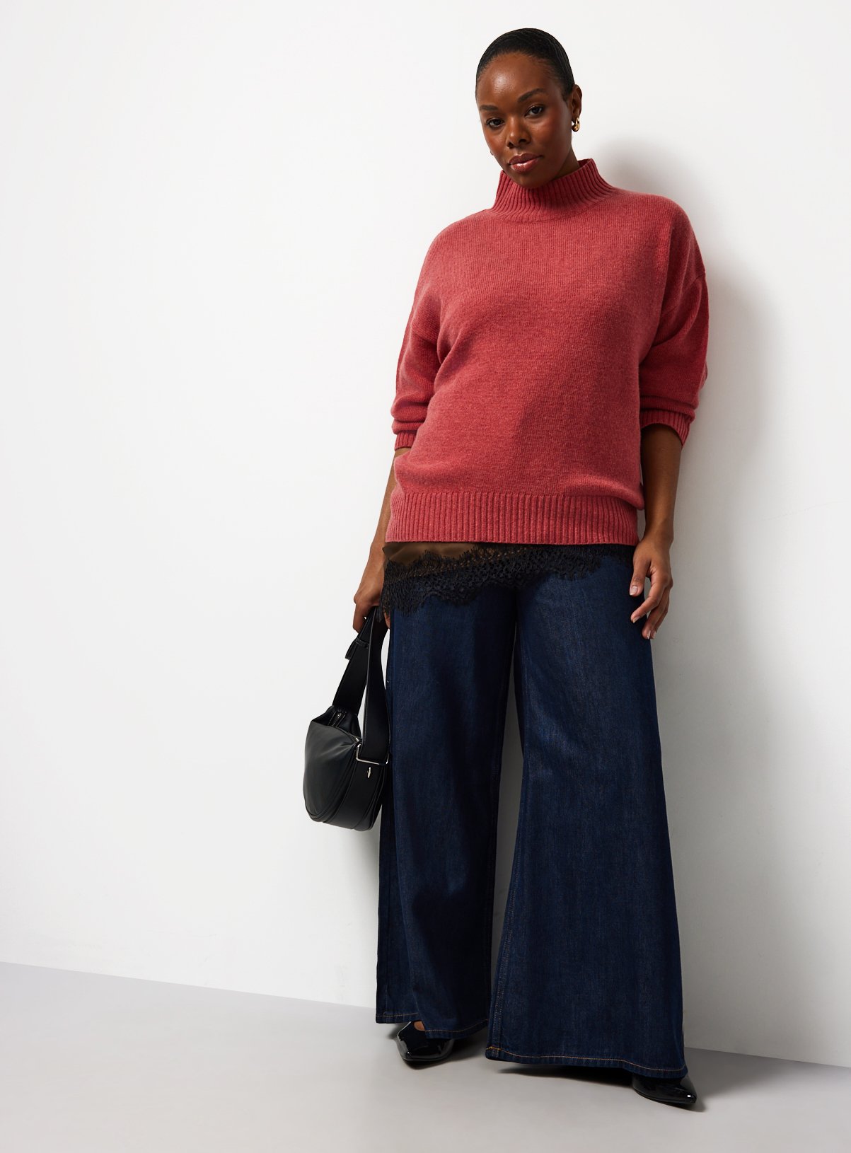 Berry High Neck Pullover 20