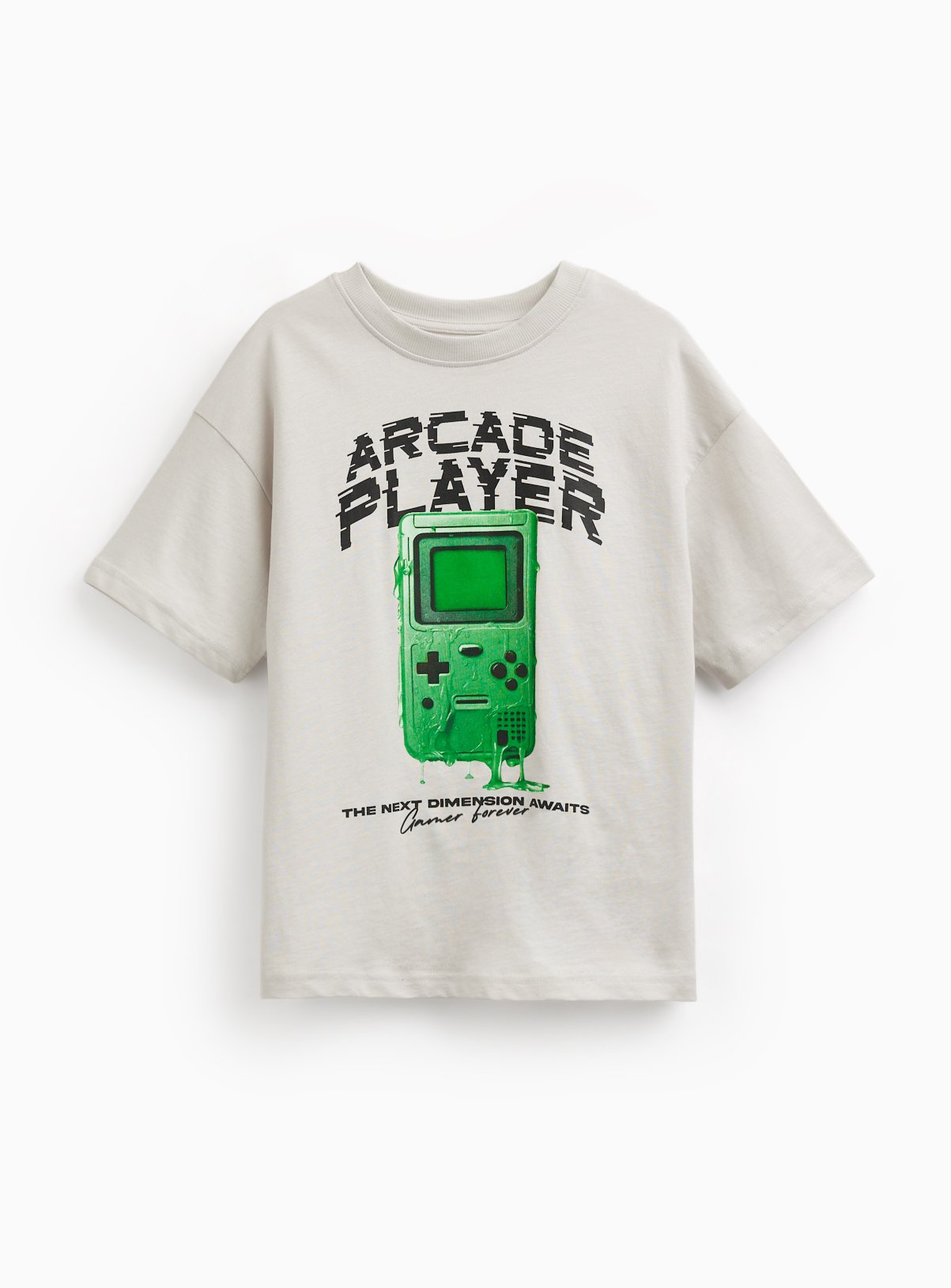 Green Arcade Graphic T-Shirt