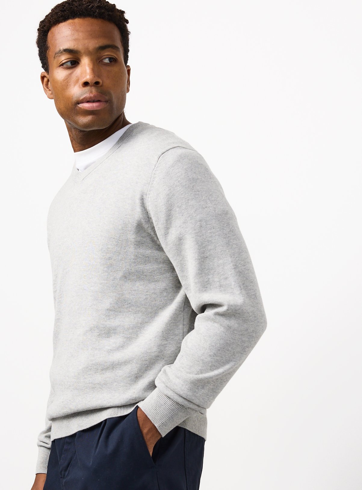 V Neck Jumper 