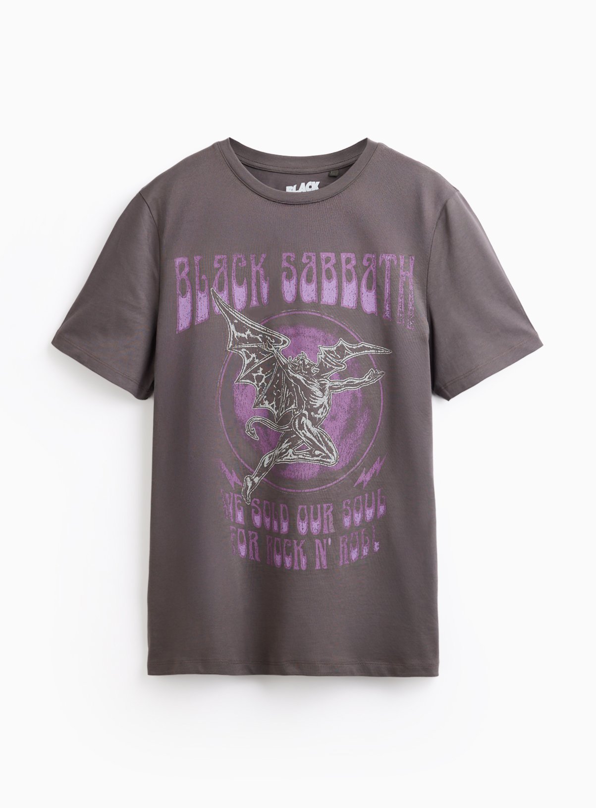 Grey Black Sabbath Band Graphic Tee XXXXL