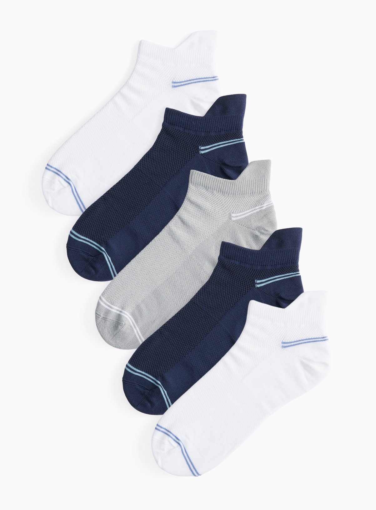 Mono Sport Trainer Socks 5 Pack
