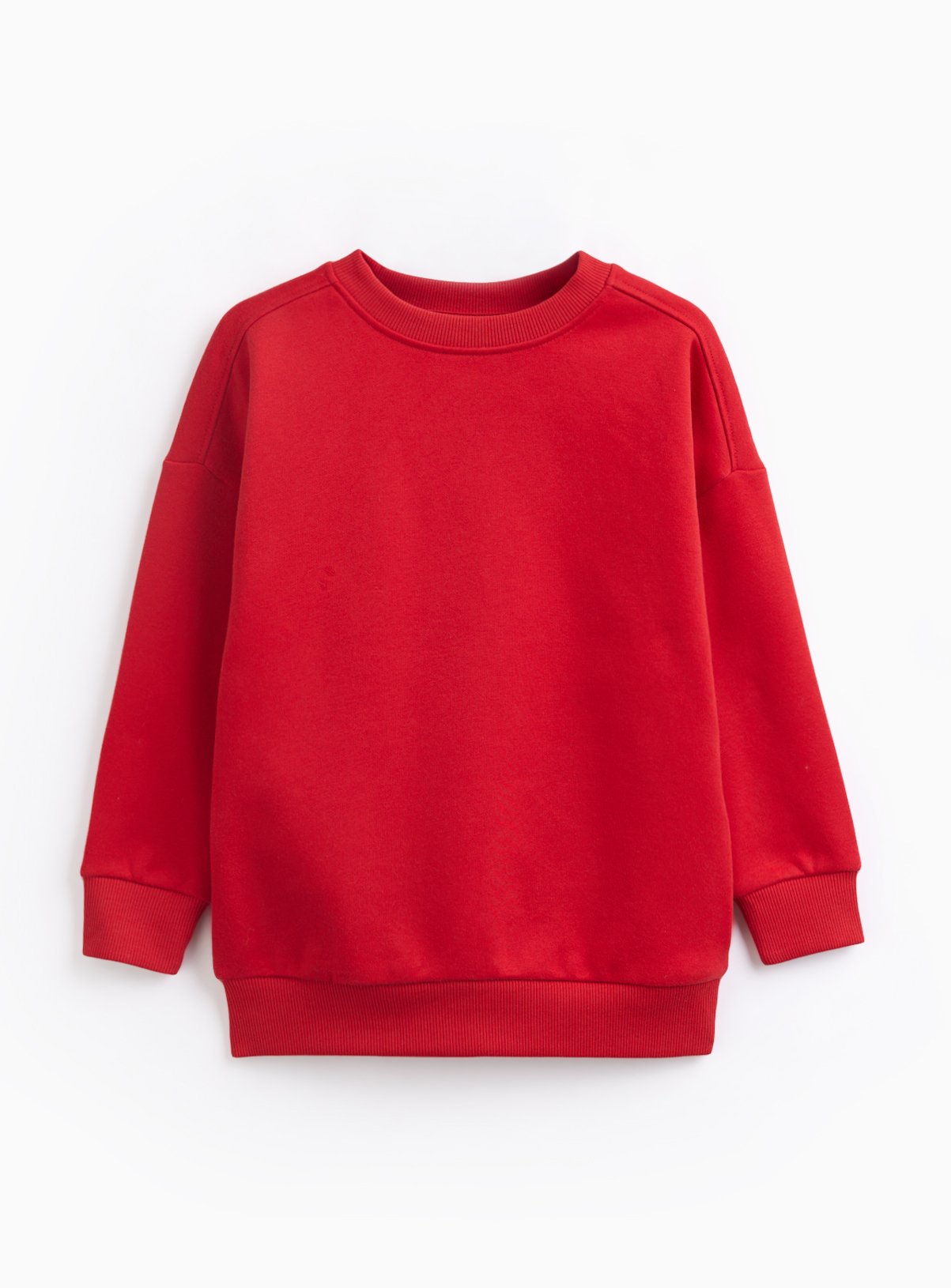 Red Crew Neck Sweatshirt 5 years