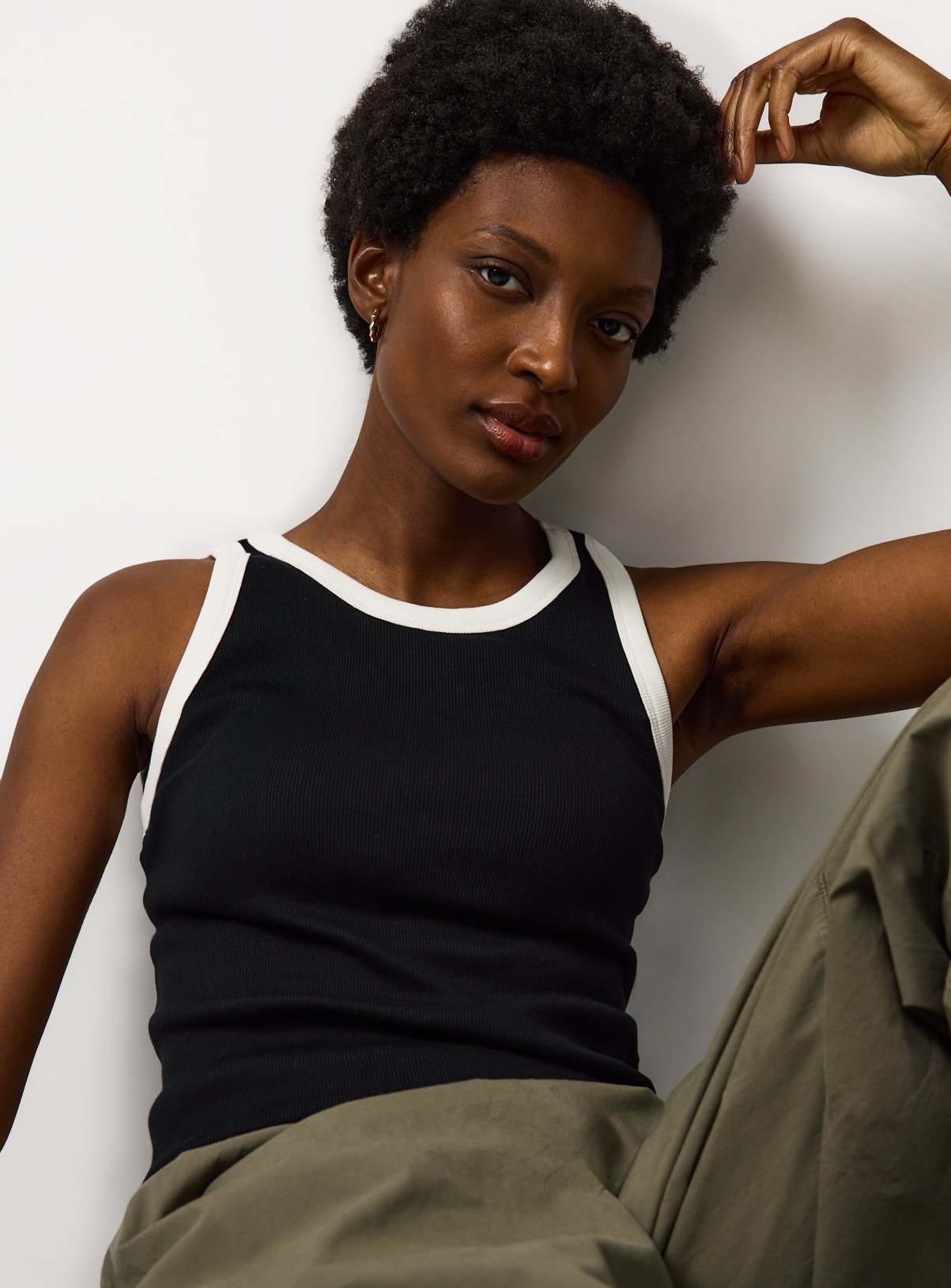 Built In Bra Support Vest 