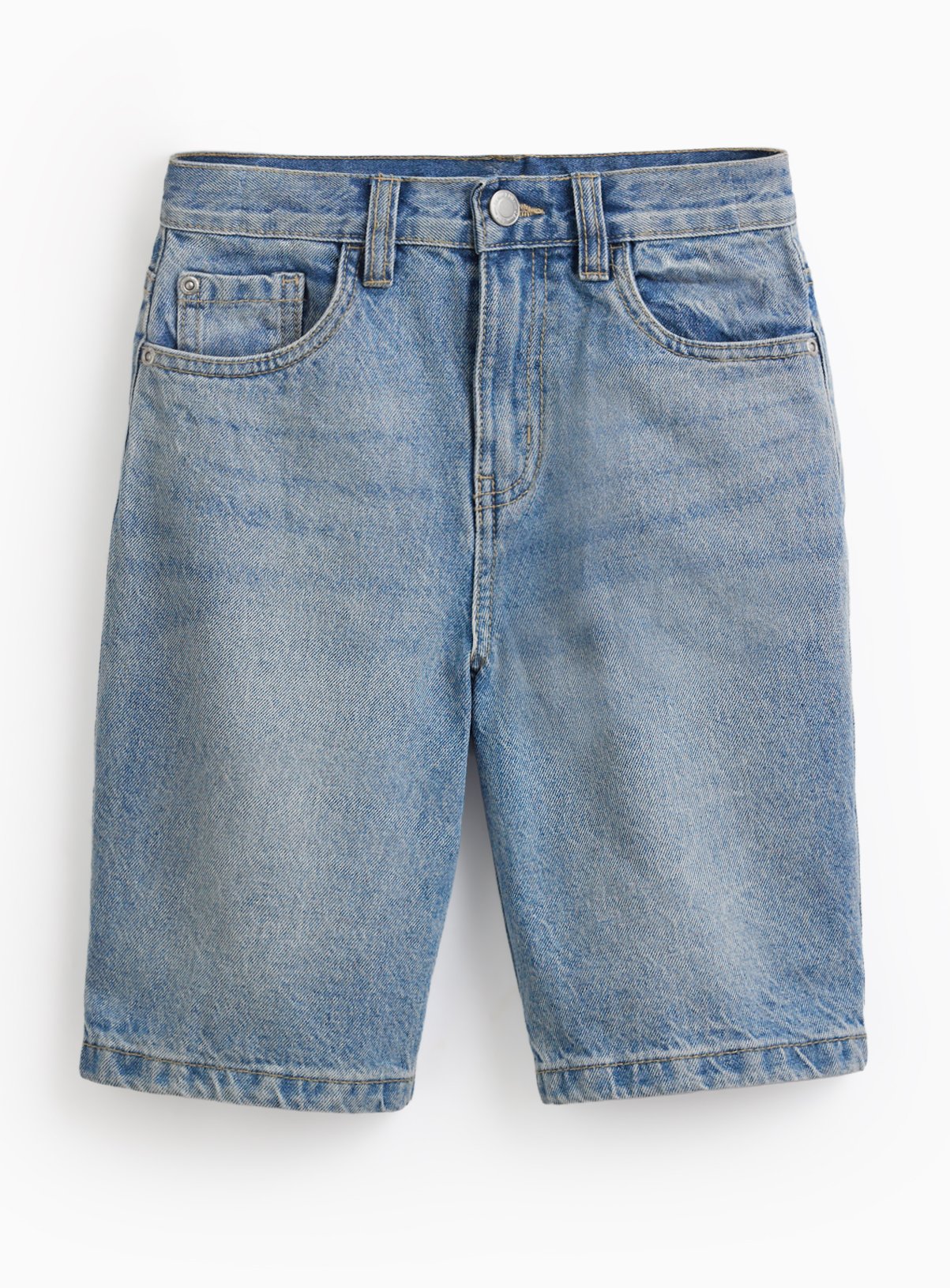 Bleached Blue Denim Jorts 5 years