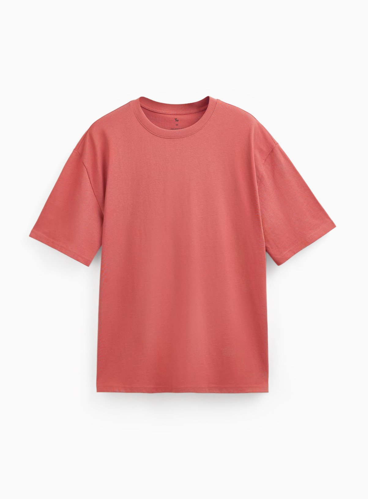 Red Relaxed Fit Dry Handle T-Shirt L