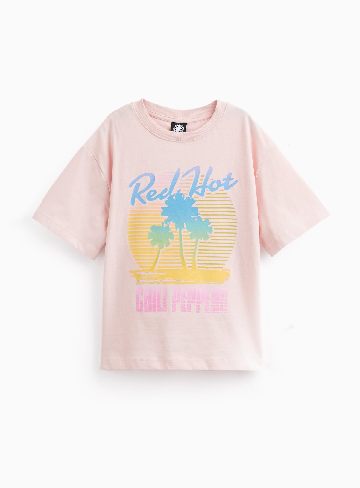 Pink Red Hot Chilli Peppers Graphic T-Shirt 
