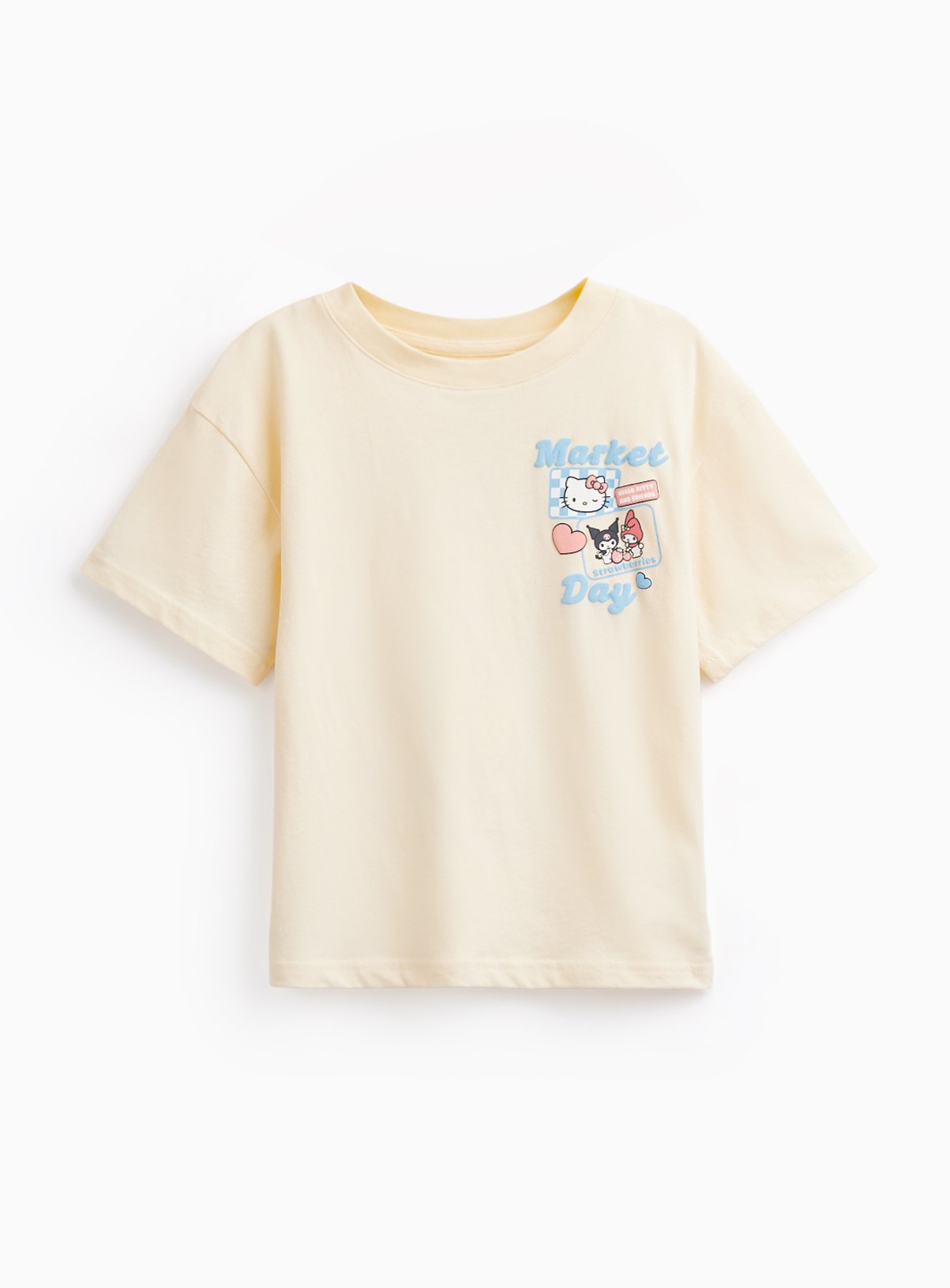 Yellow Hello Kitty Graphic T-Shirt 