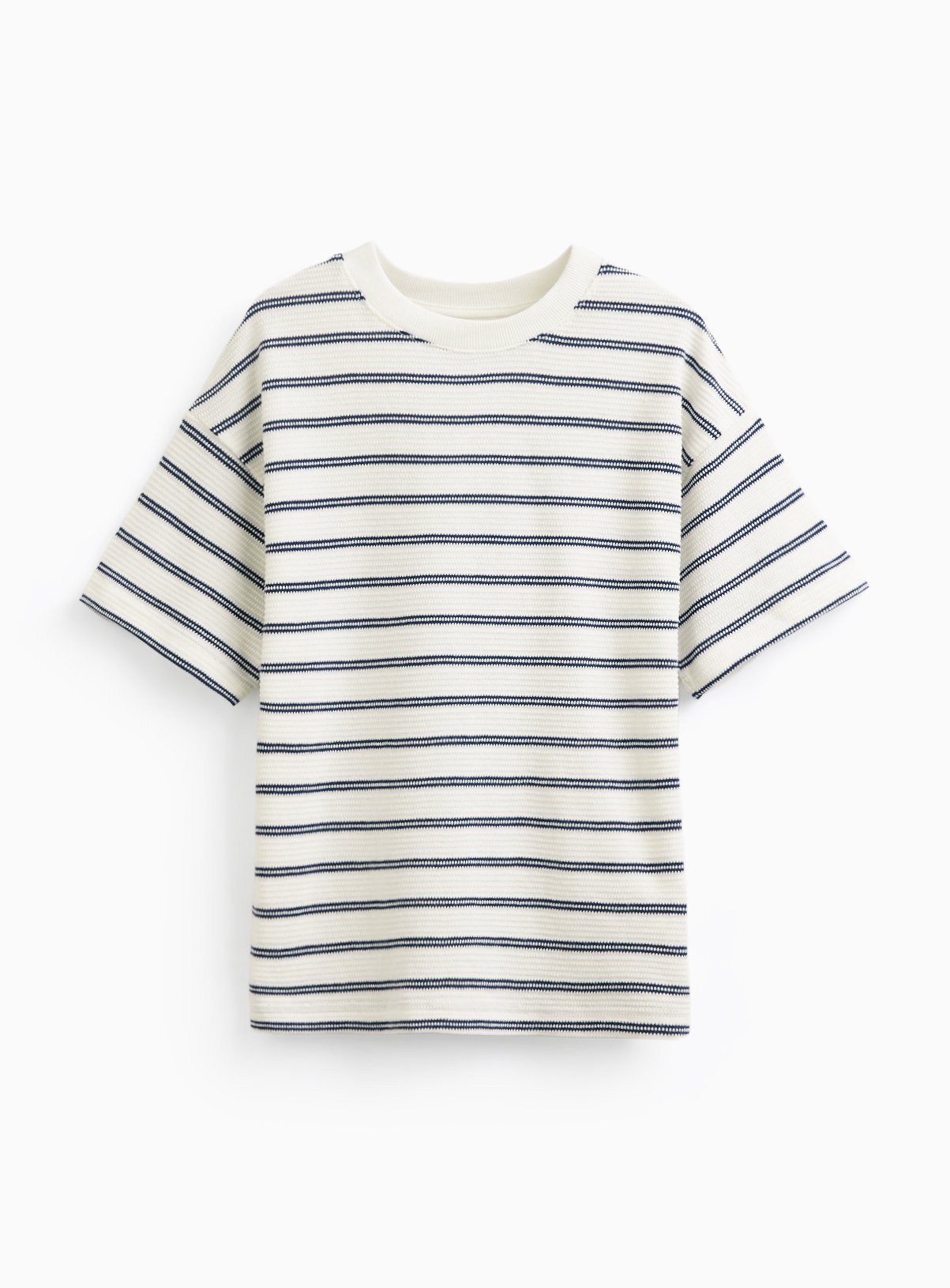 Sun Bleached Textured Stripe Tee 
