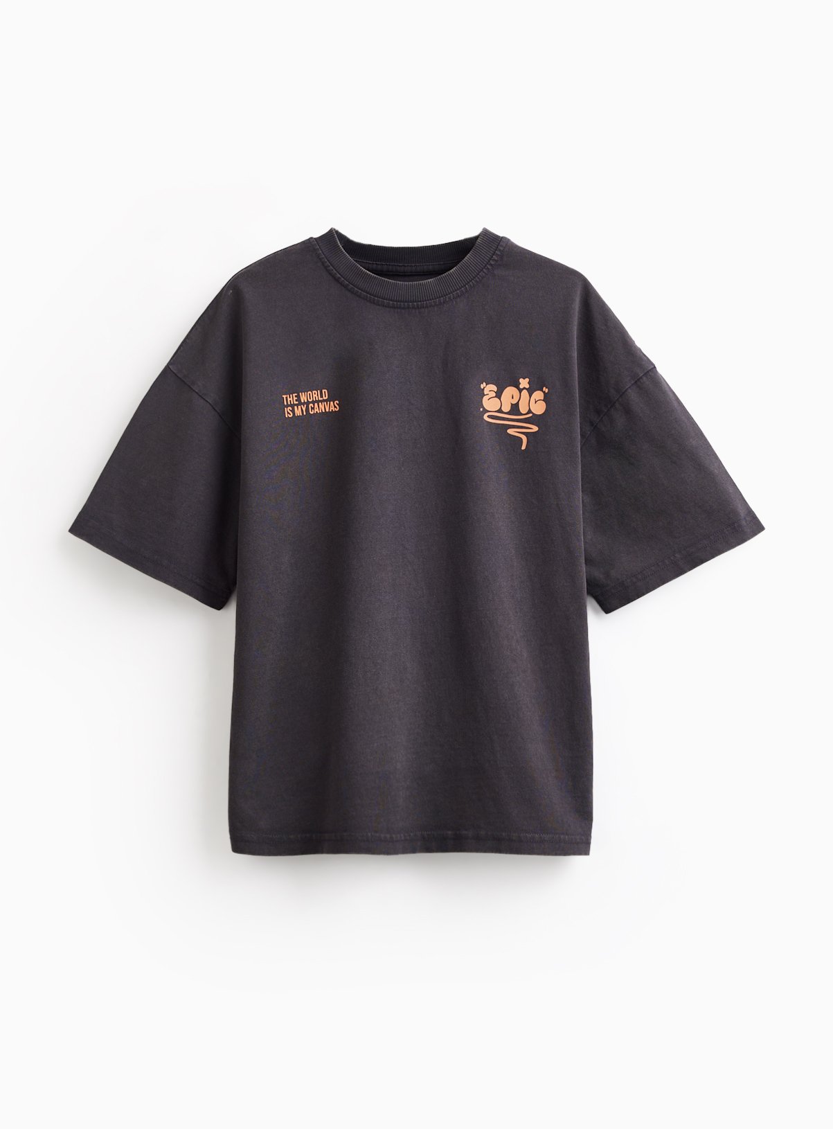 Charcoal Epic Graphic T-Shirt 10 years