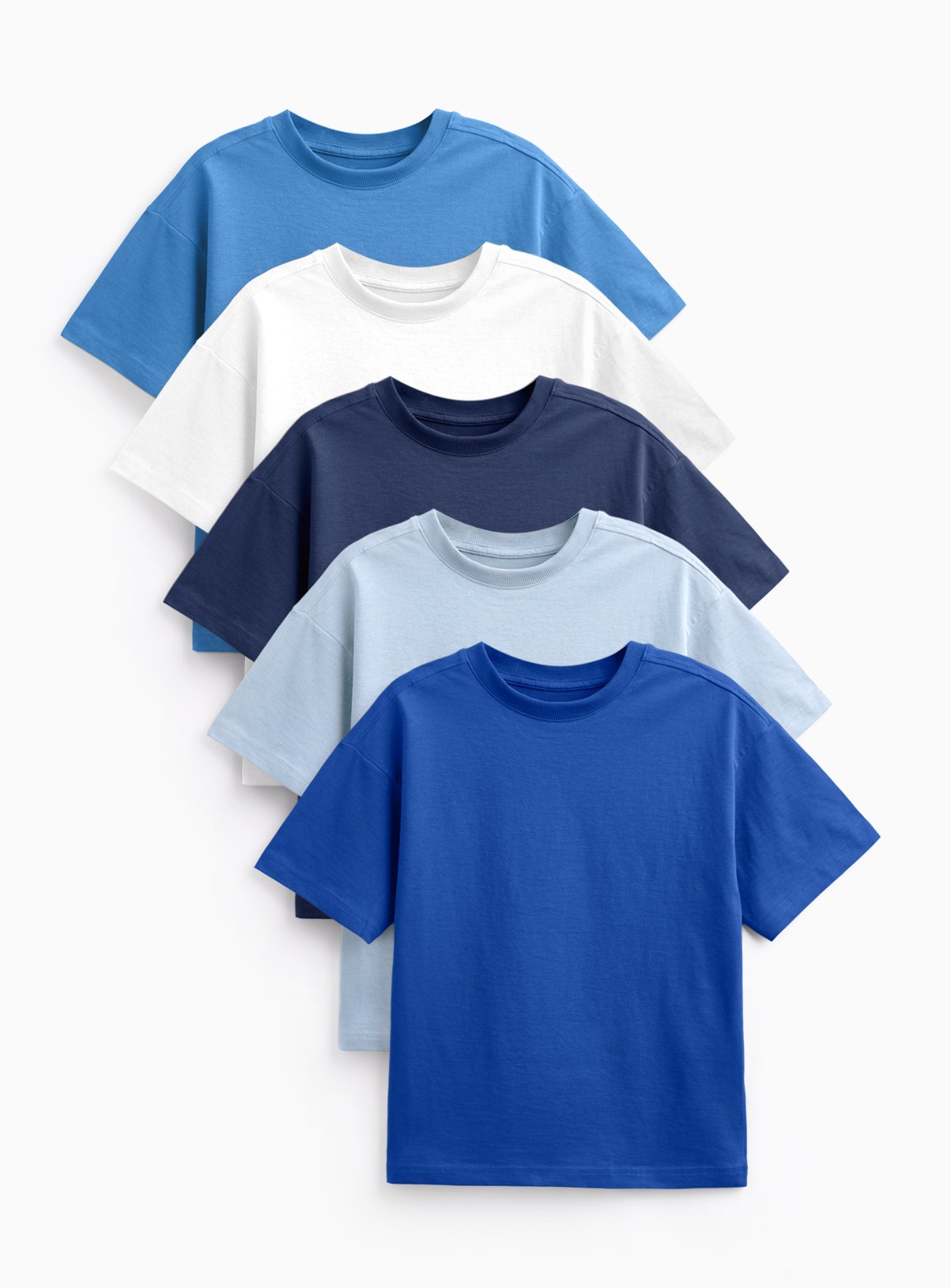 Stone Shades T-Shirts 5 Pack 7 years