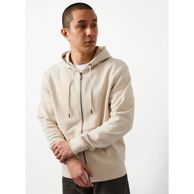 Buy Neutral Ultimate Zip Through Hoodie L | Sweatshirts and