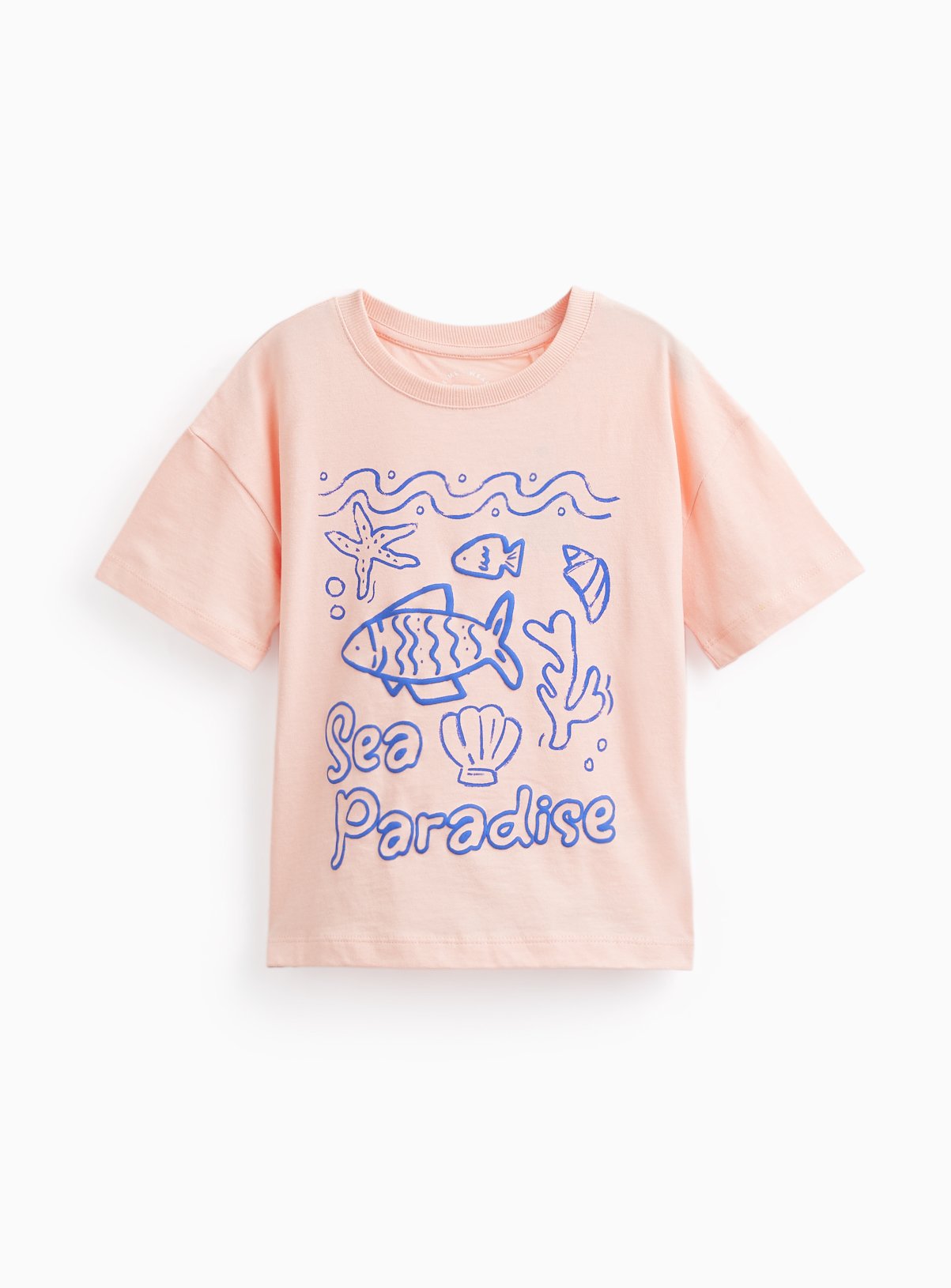 Pink Sea Graphic T-Shirt 
