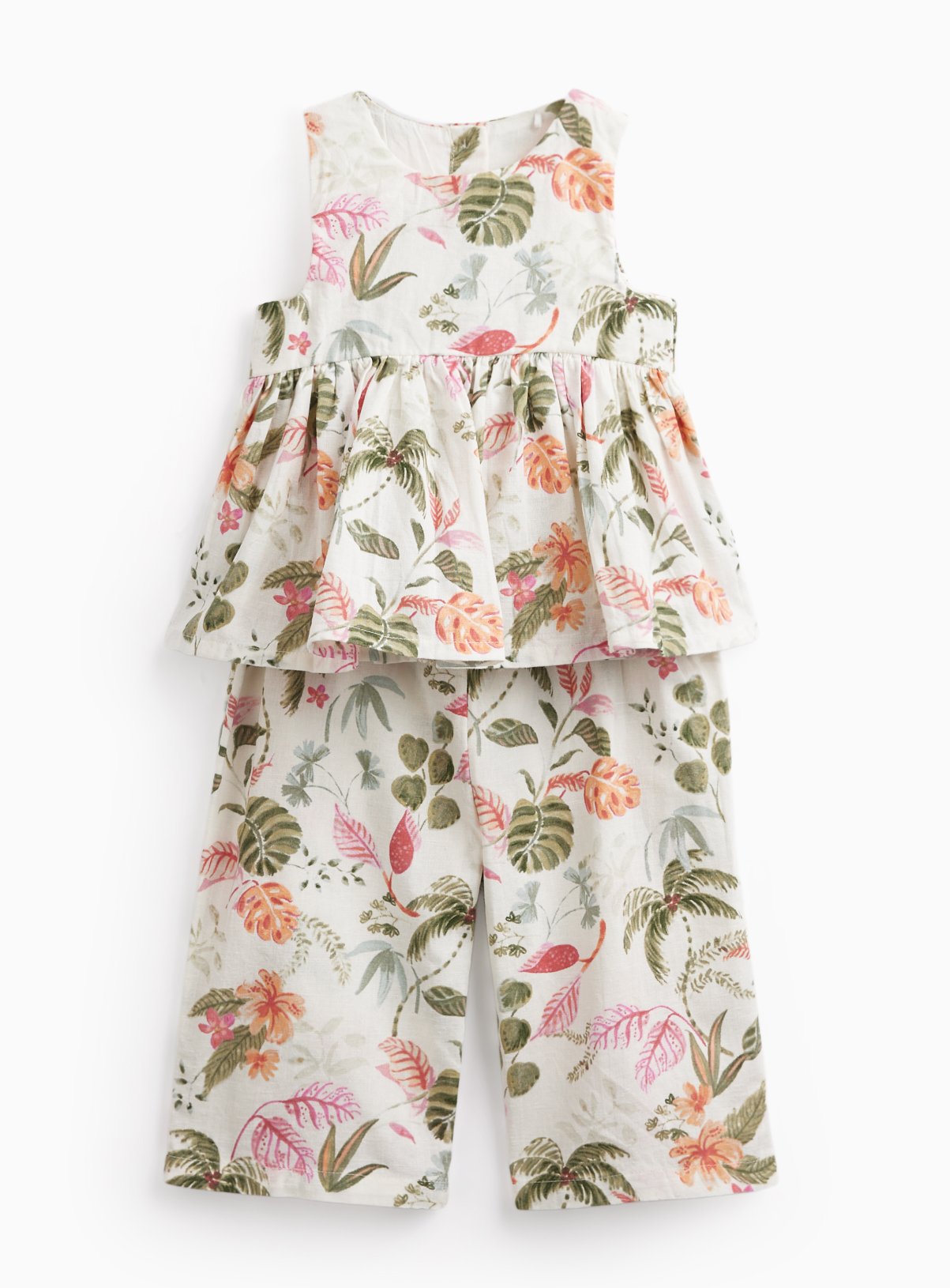 Tropical Top & Trouser Co-ord Set