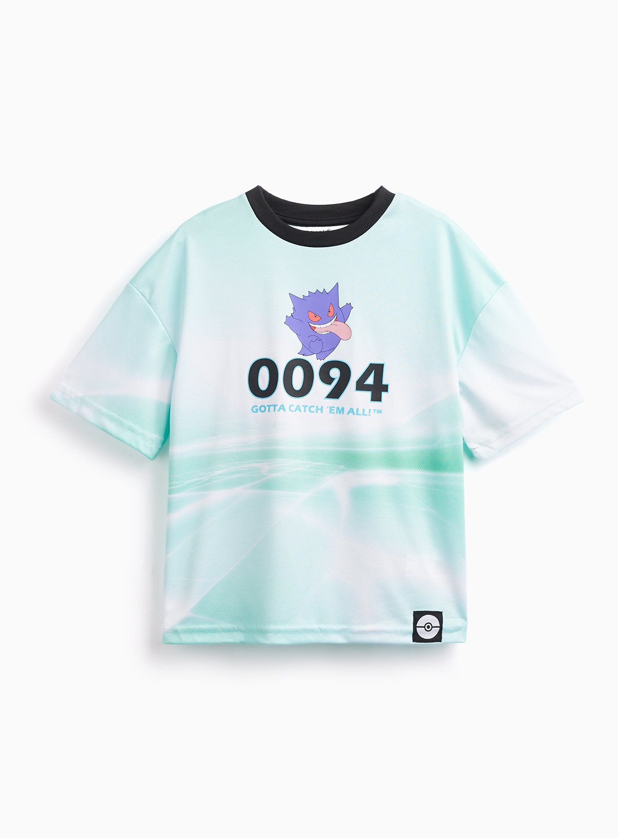 Green Pokemon Gengar Print T-Shirt 5 years