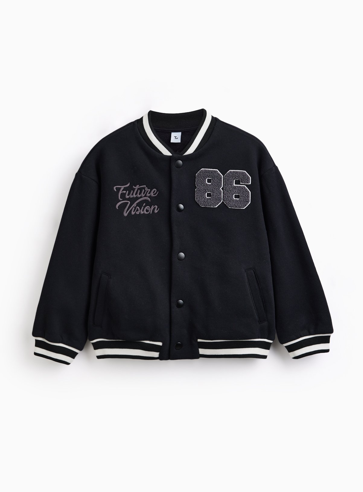 Mono Varsity Style Bomber Sweat Jacket 6 years